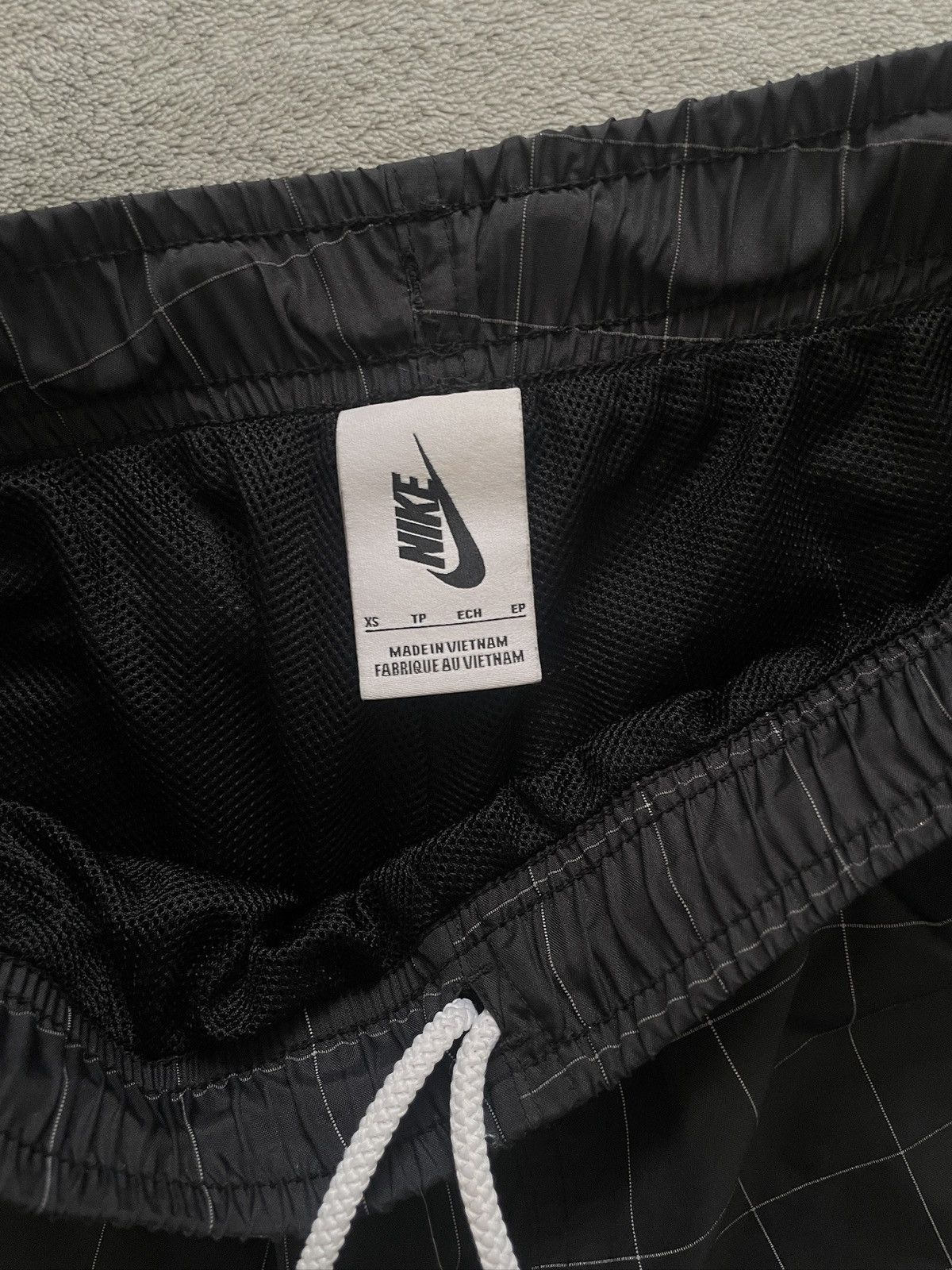 Nike NikeLAB REFLECTIVE BLACK TRACK PANTS Size US 29 - 7 Thumbnail