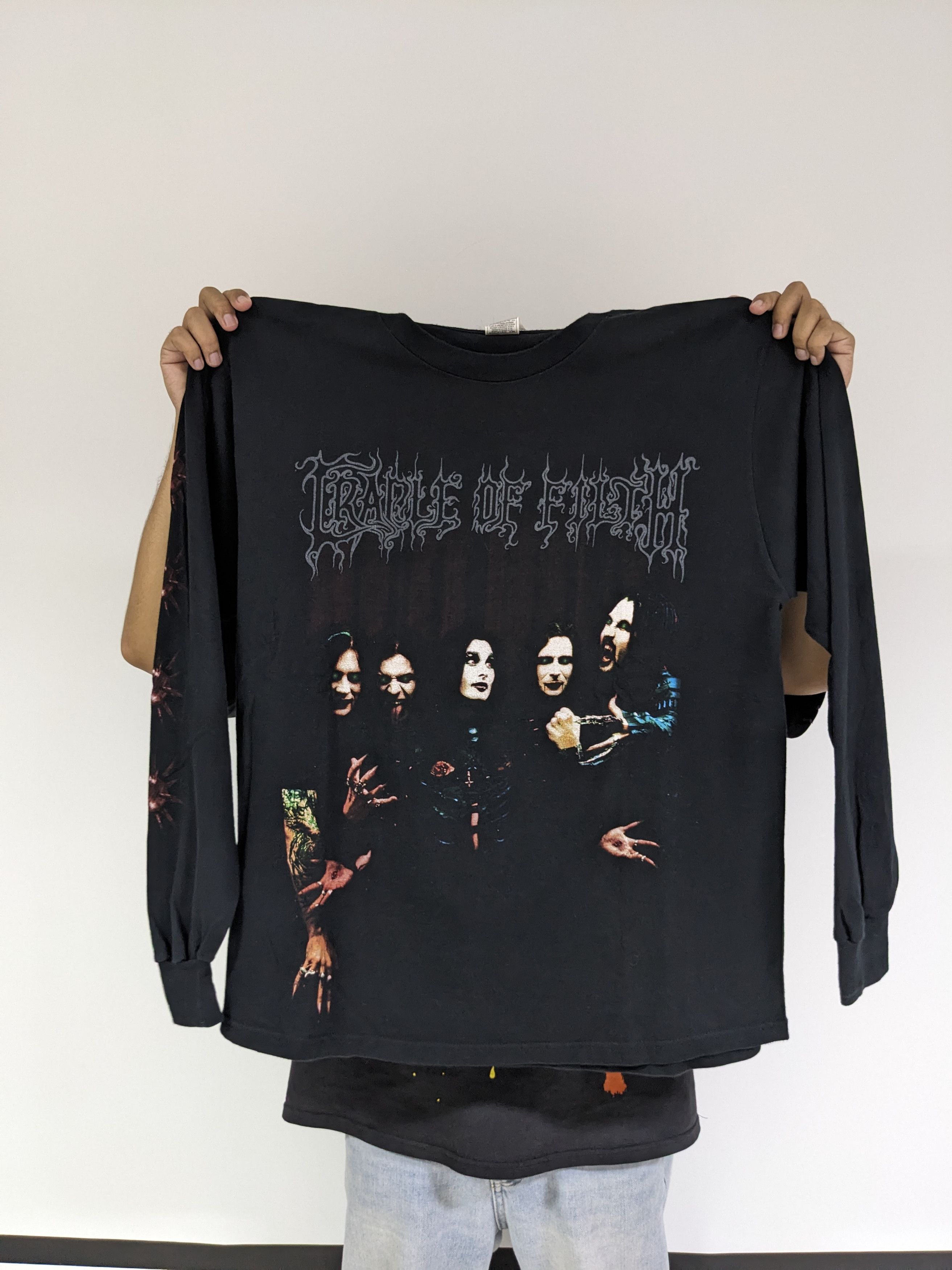 Vintage Vintage Cradle of Filth Death No Strings Attached 1999 Size US XL / EU 56 / 4 - 5 Thumbnail