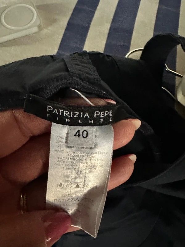 Patrizia Pepe Xs 34 patrizie pepa dress black Size XS / US 0-2 / IT 36-38 - 2 Thumbnail