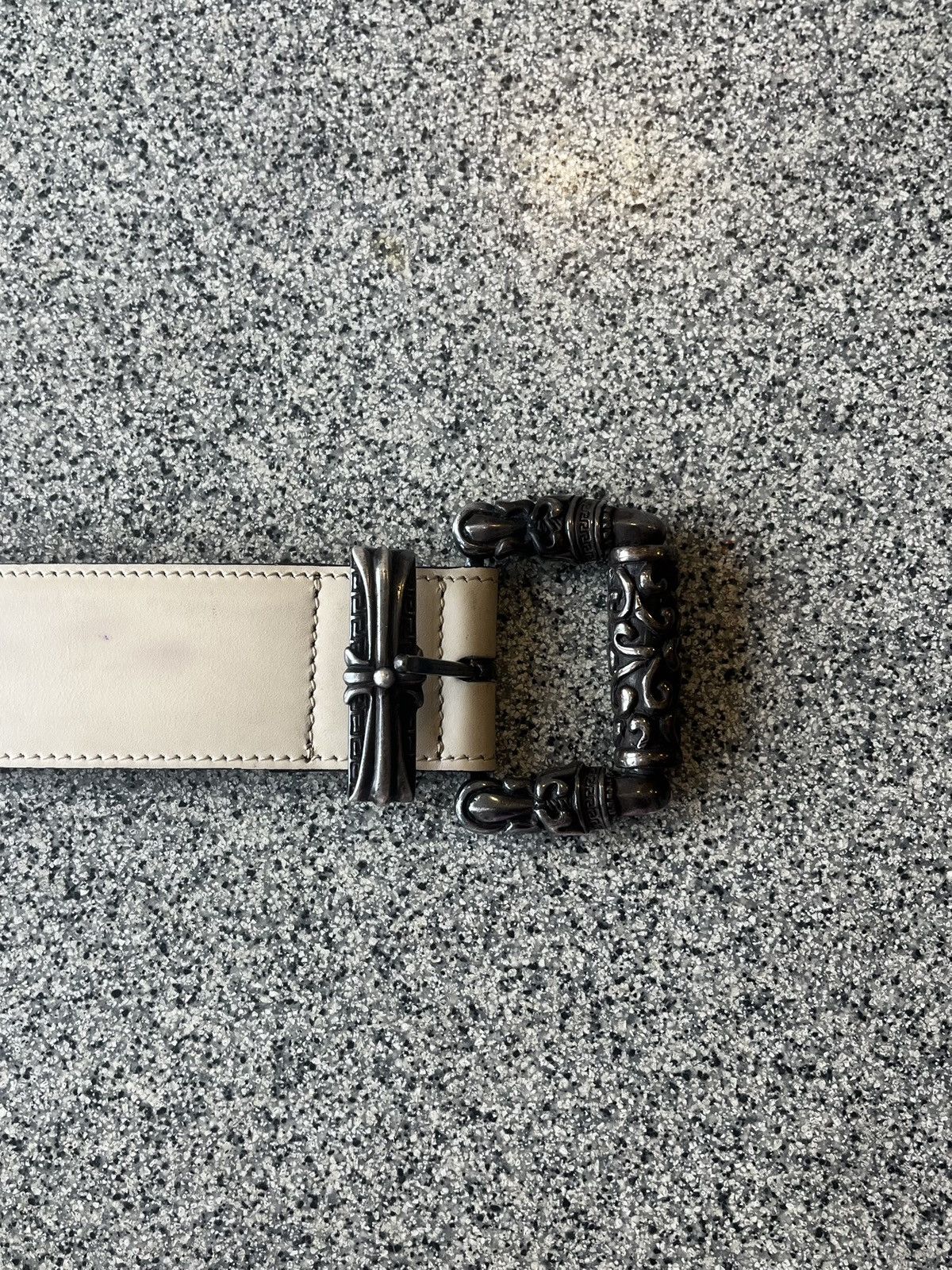 Versace Vintage Gianni Versace Gothic Roller Belt Size 36 - 2 Thumbnail