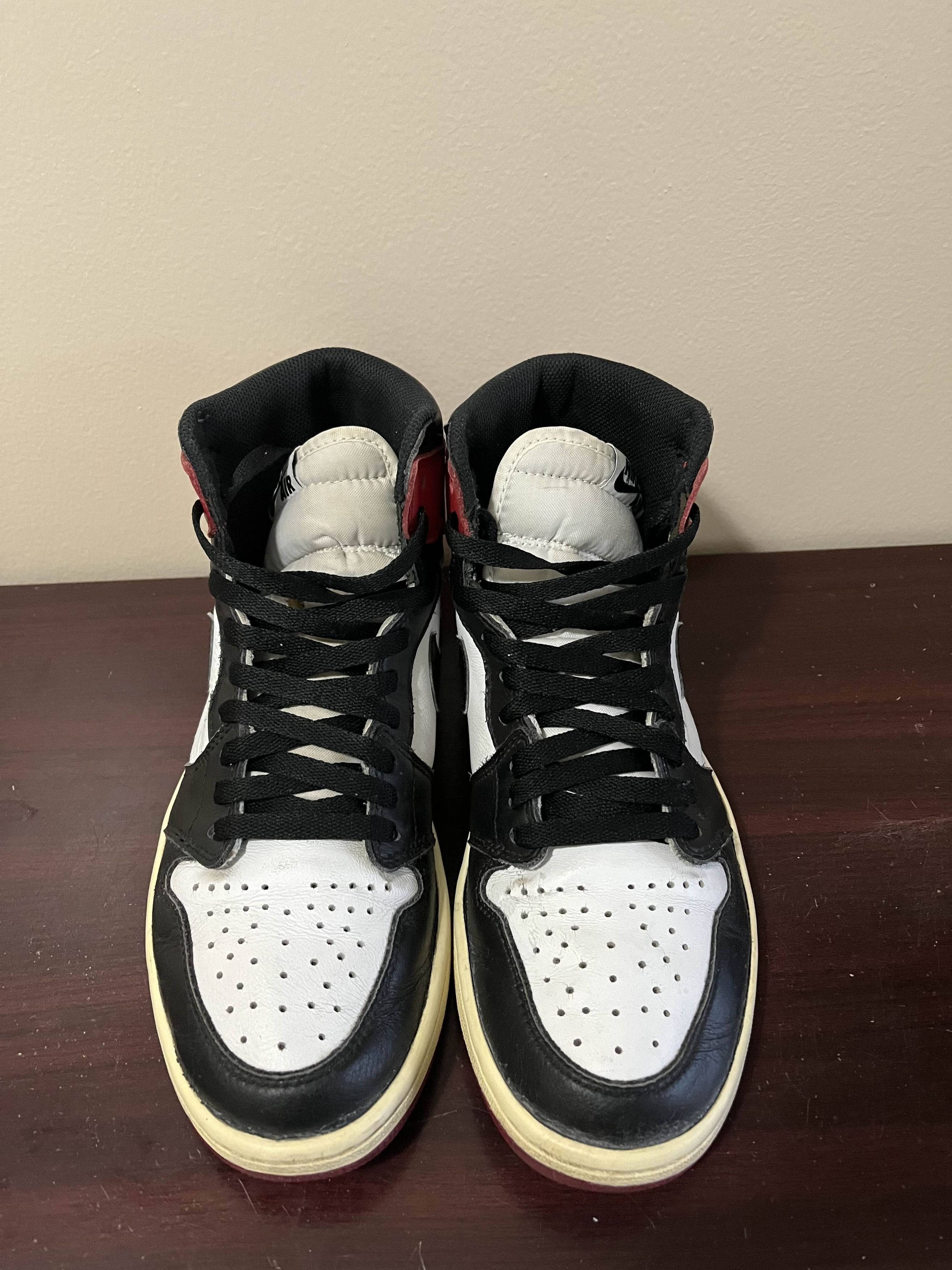 Jordan Brand 2016 Jordan 1 Black Toe Size US 8.5 / EU 41-42 - 2 Thumbnail