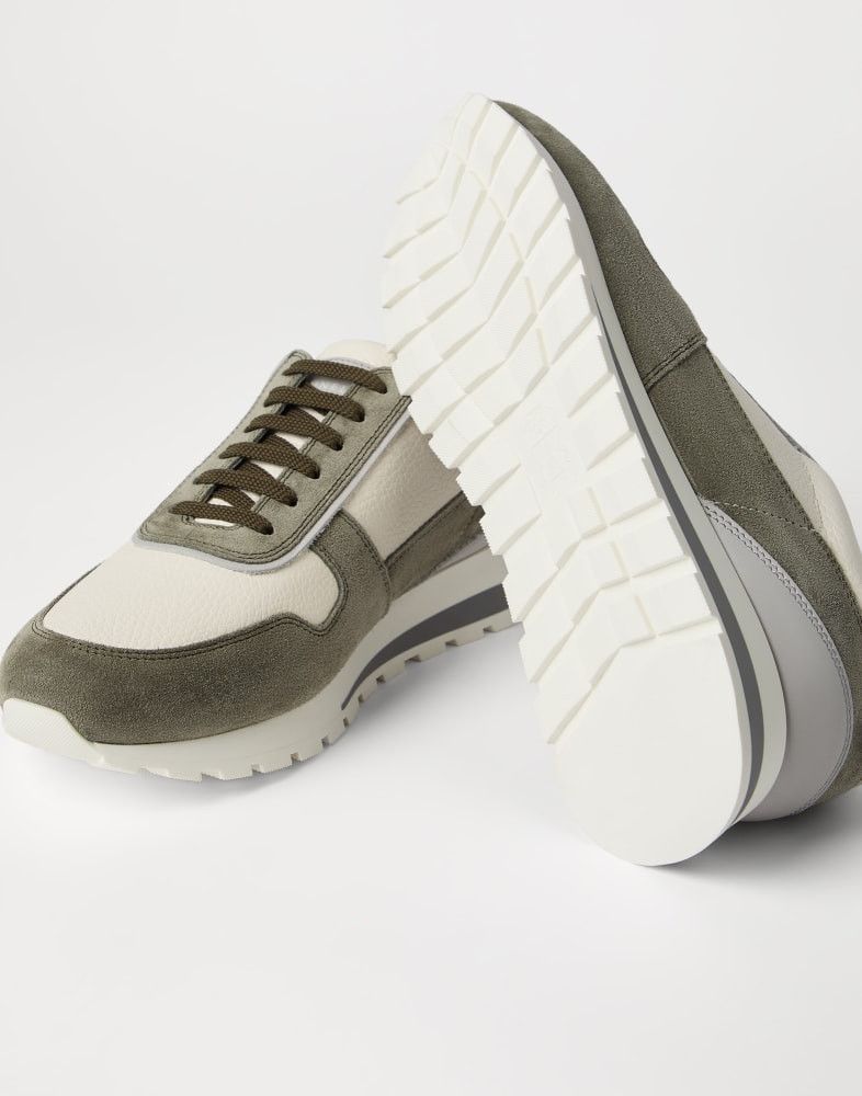 Brunello Cucinelli o1w1db10825 Pair Of Sneakers in Green Size US 8 / EU 41 - 4 Thumbnail
