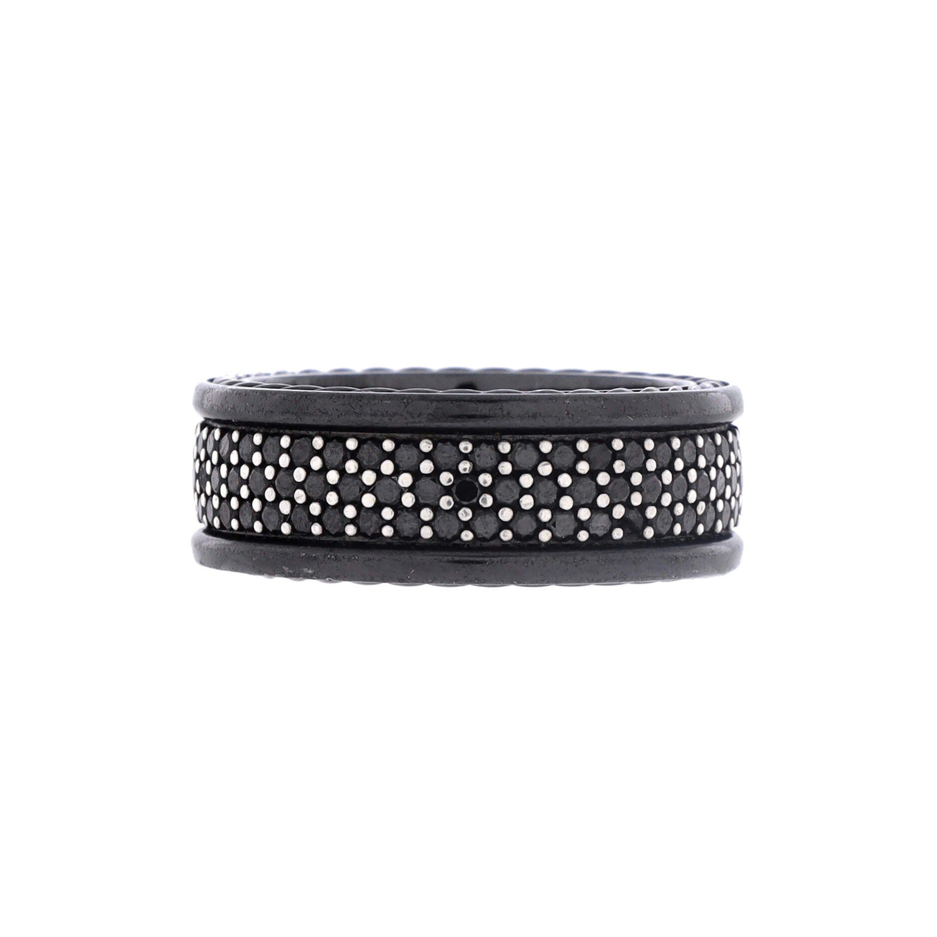 David Yurman Streamline 3 Row Band Ring Size ONE SIZE - 1 Thumbnail