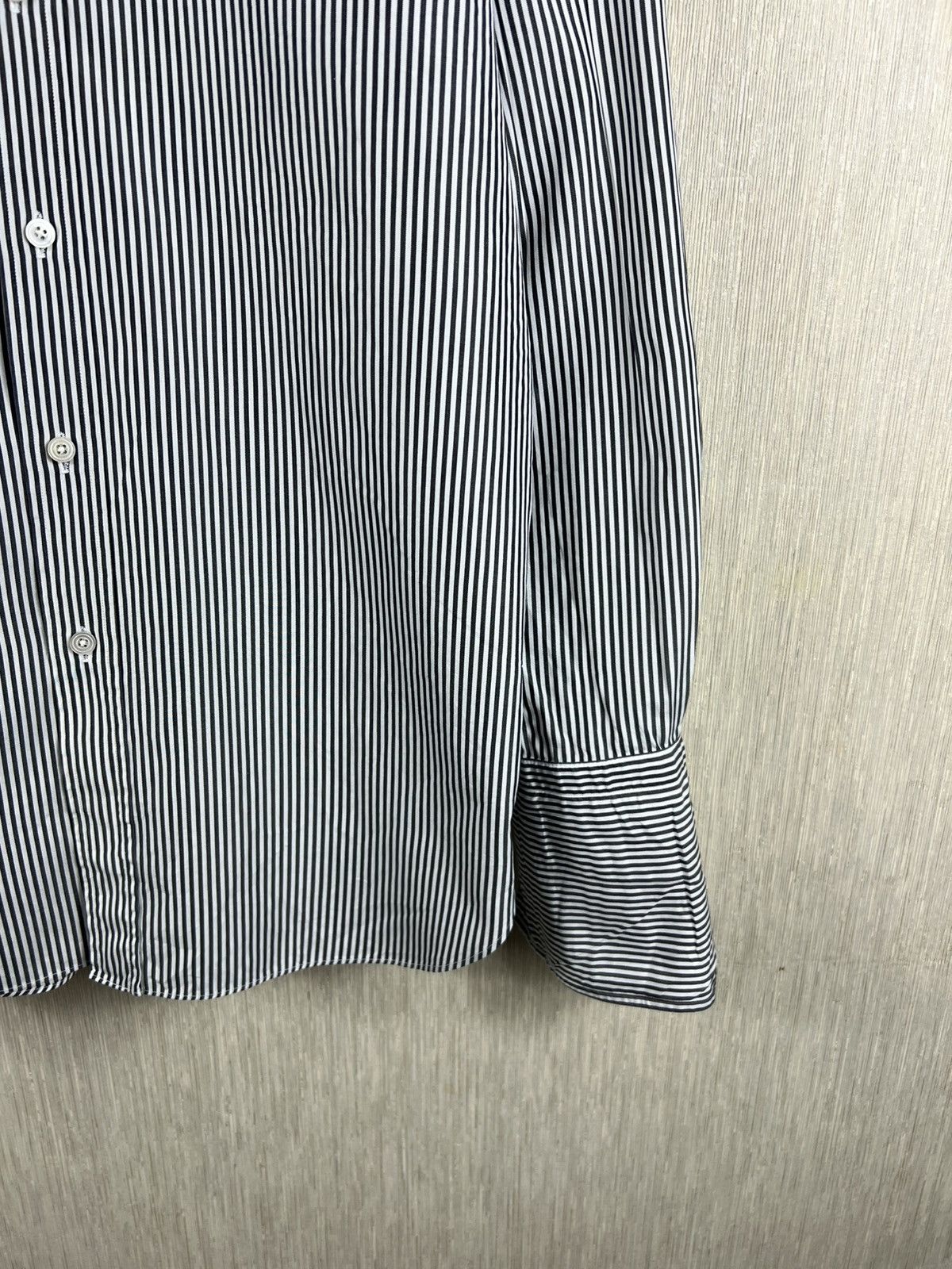 Tom Ford Tom Ford striped casual shirt with french cuff luxury cuffs Size US L / EU 52-54 / 3 - 6 Thumbnail