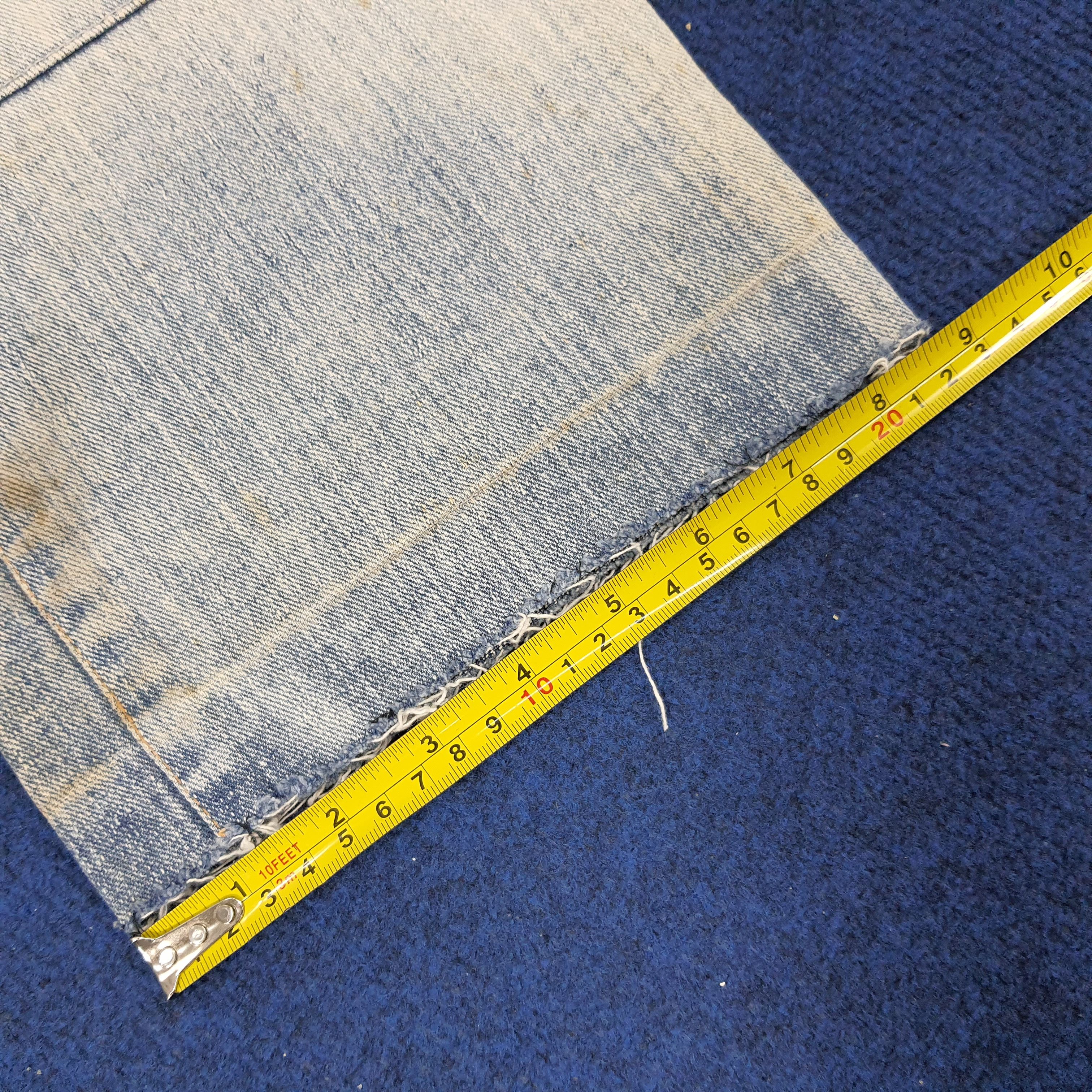 Designer × Satisfy × Vintage Vintage Satisfy Denim Rework Fashion Style Jeans Size US 30 / EU 46 - 15 Thumbnail