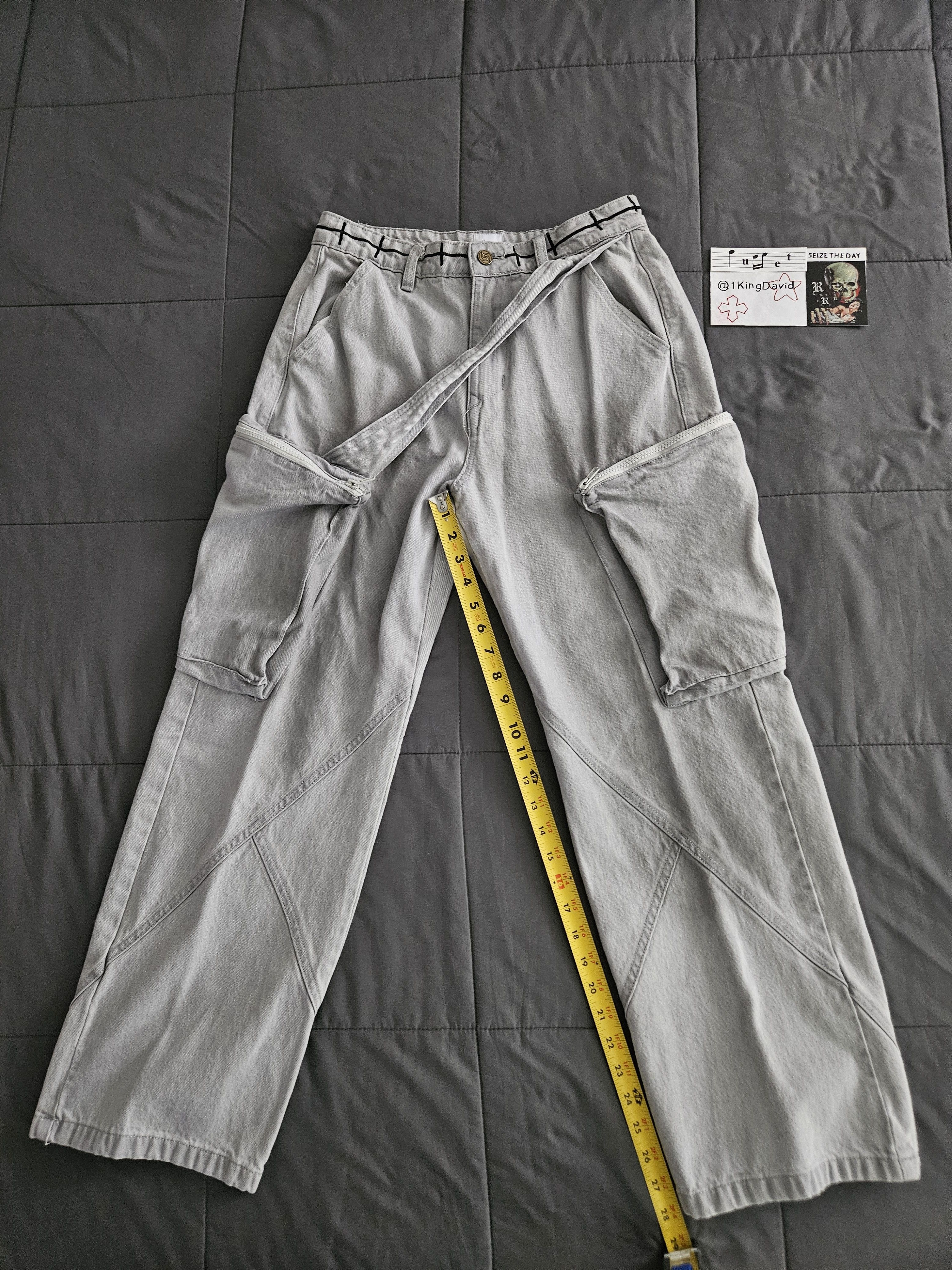 Other Brain Cargo Pants By VeesClothing Size US 28 / EU 44 - 9 Thumbnail