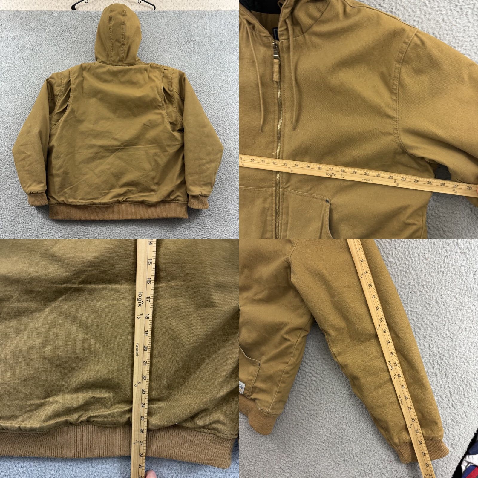 Vintage VINTAGE Bass Creek Outfitters Jacket Mens XL Brown Workwear Quilted Hood Outdoor Size US XL / EU 56 / 4 - 8 Thumbnail