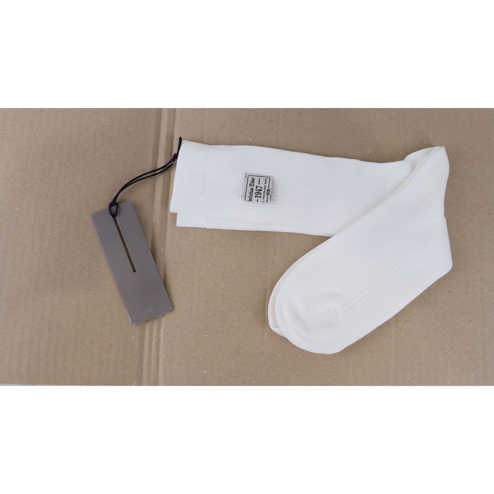 Dior o1rshd1 Size: OS / Socks in Blanc Size ONE SIZE - 3 Thumbnail