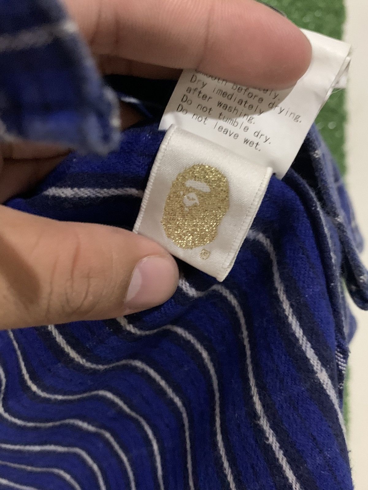 Bape FLANEL BAPE BUTTONS DOWN LONG SLEEVE Size US L / EU 52-54 / 3 - 10 Thumbnail