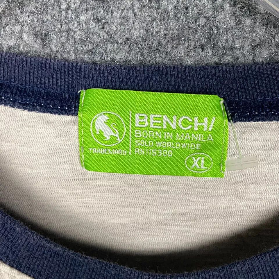 Bench Bench T-Shirt Men's XL Short Sleeve 100% Combed Cotton Size US XL / EU 56 / 4 - 2 Thumbnail
