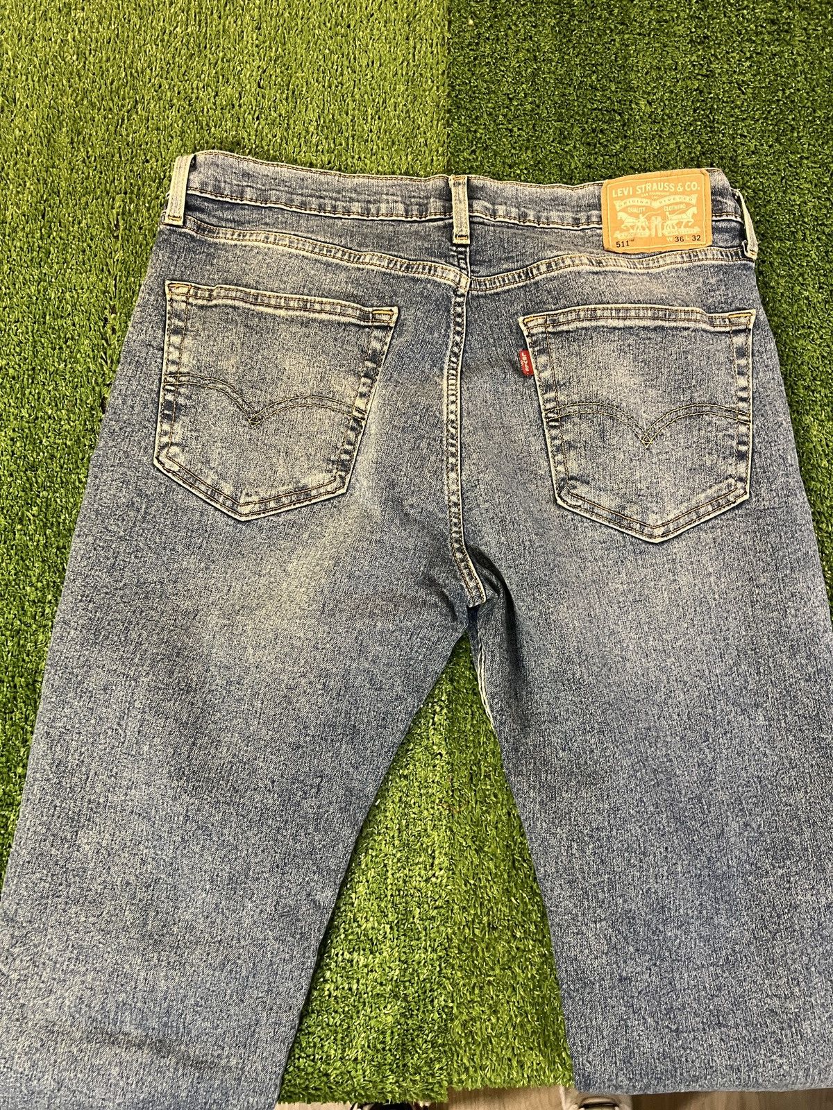 Levi's Levis 511 Slim Fit Jeans Mens 36x32 Medium Wash Size US 36 / EU 52 - 7 Thumbnail