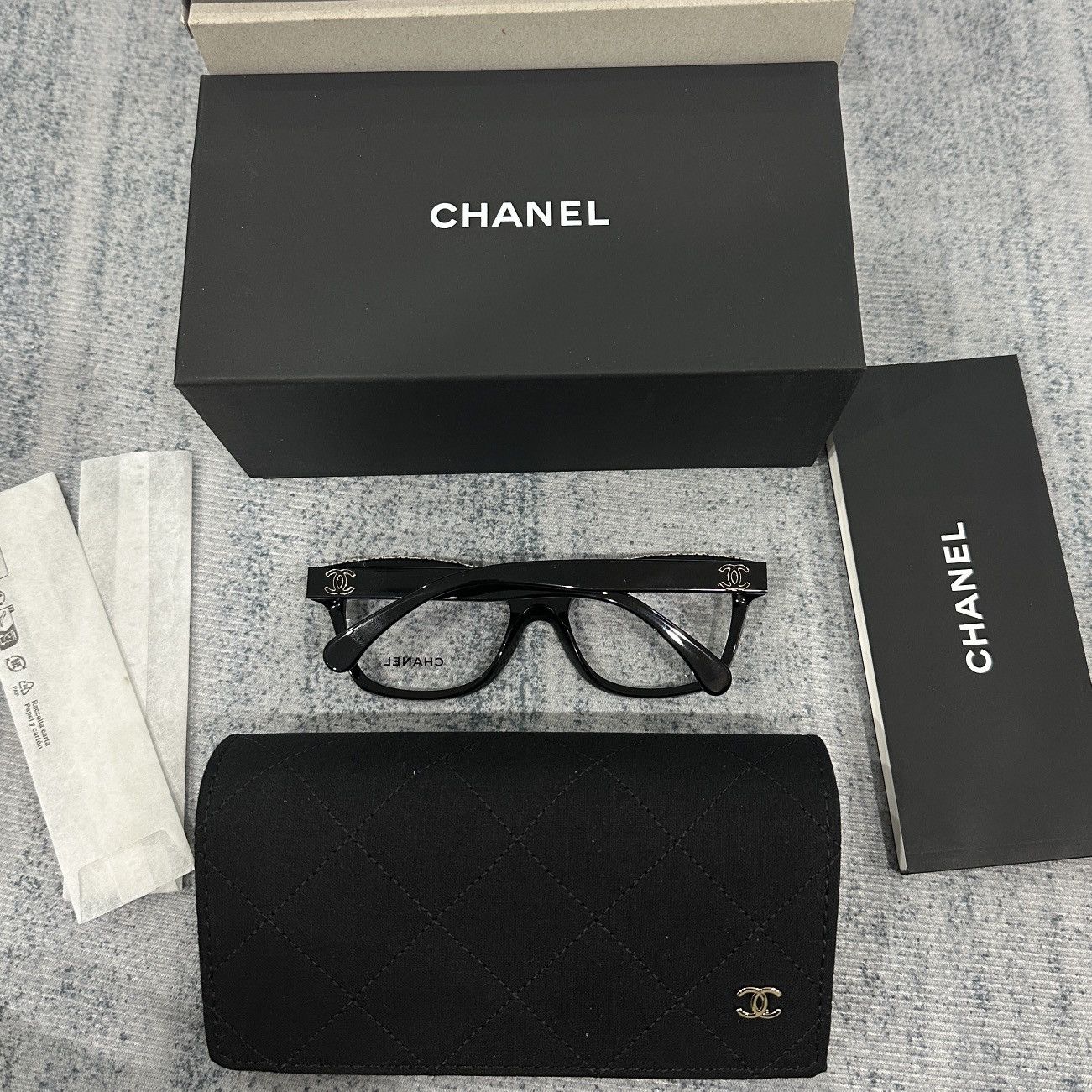 Chanel CHANEL 0CH3482 C622 EYEGLASSES Size ONE SIZE - 3 Thumbnail