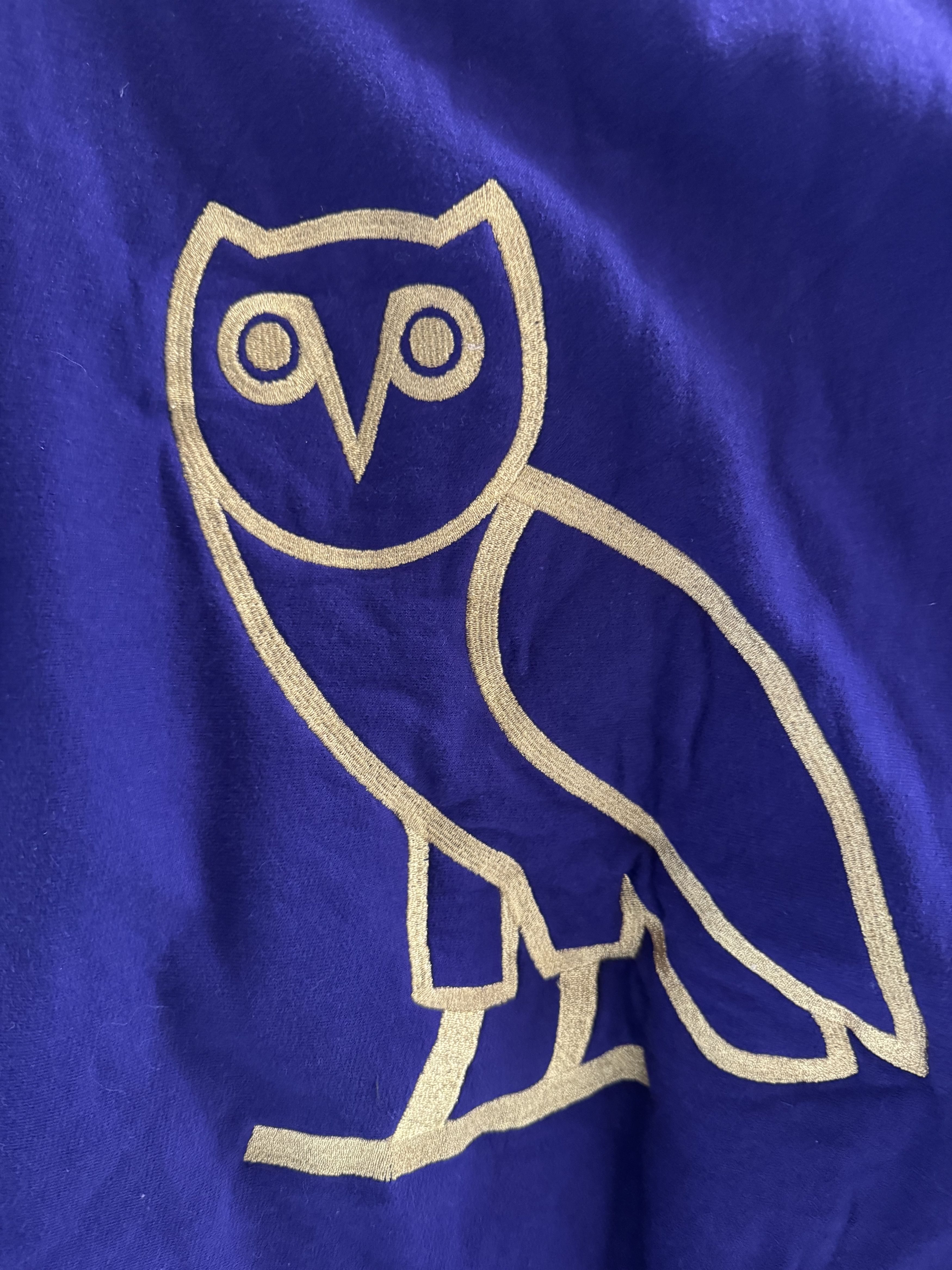 October's Very Own Purple Embroidered OVO Crewneck Sweater Size US S / EU 44-46 / 1 - 2 Thumbnail