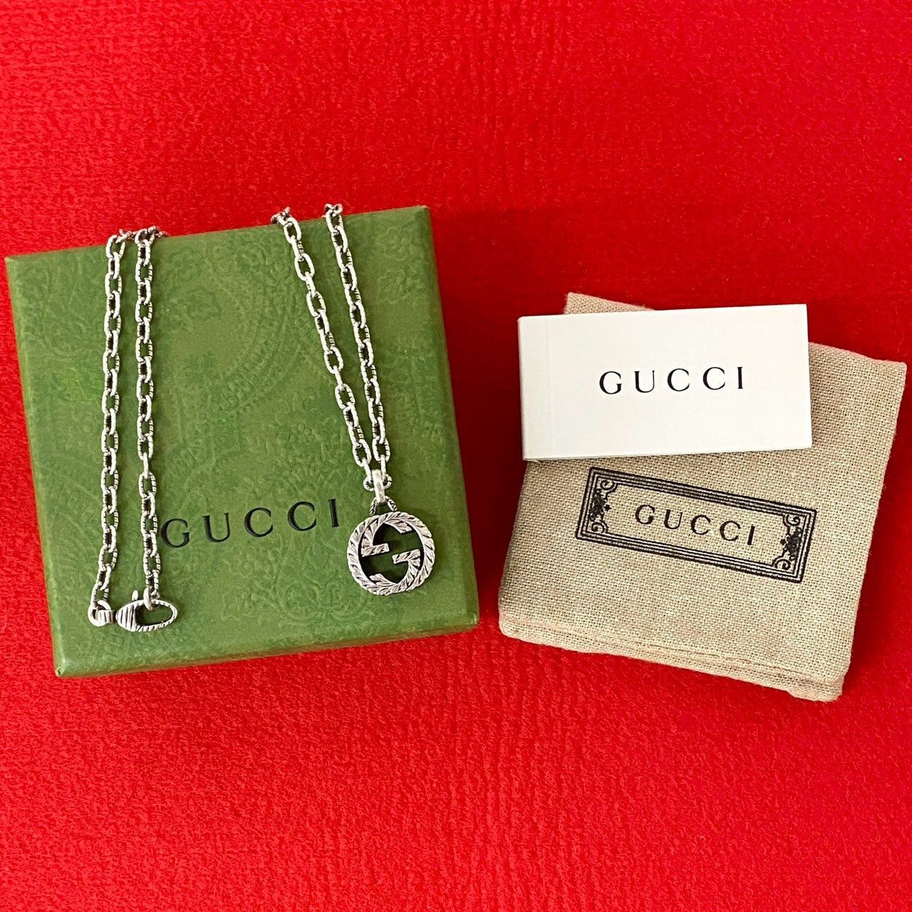 Gucci Gucci Necklace Silver Silver Size ONE SIZE - 1 Thumbnail