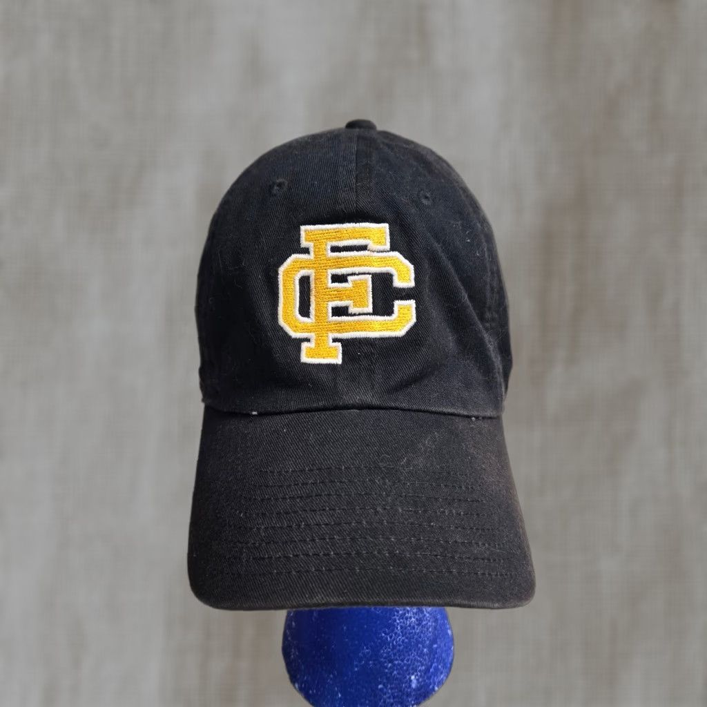 Nike Nike Black Yellow Logo "FC" Falcons Logo Baseball Cap Adult Adjustable Strapback Hat Size ONE SIZE - 1 Thumbnail