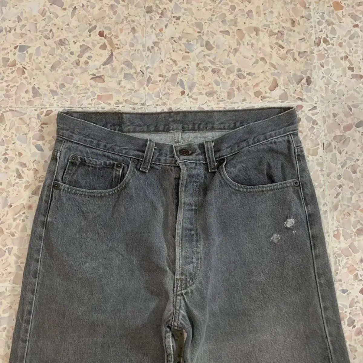 Levi's 1990’s Vintage Levi’s 501 Jeans Rugged Denim Levis Pants W30 Size US 30 / EU 46 - 4 Thumbnail