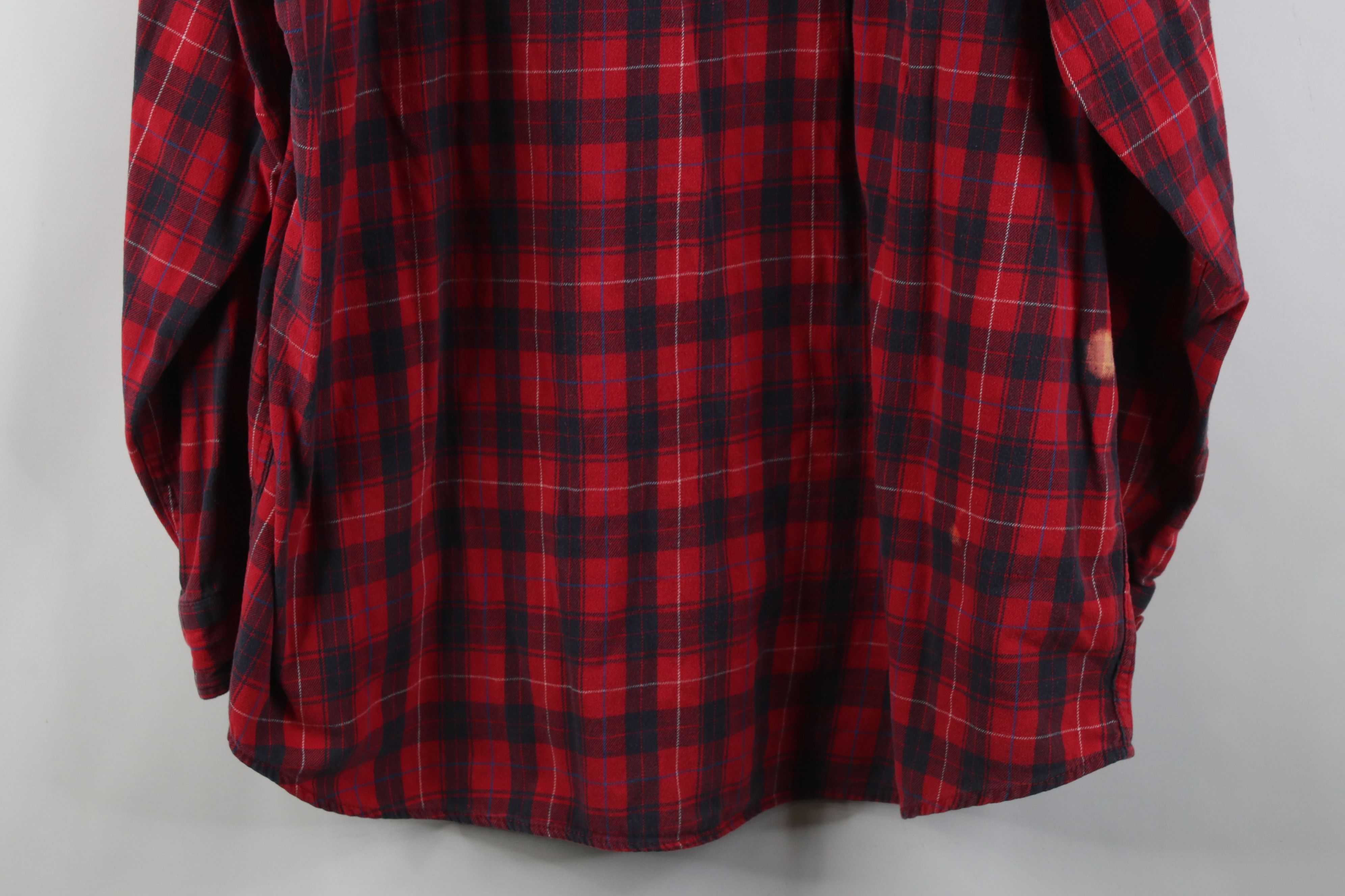 Carhartt Vintage 90s Y2K Carhartt Flannel Collared Button Shirt Plaid Size US XXL / EU 58 / 5 - 12 Thumbnail