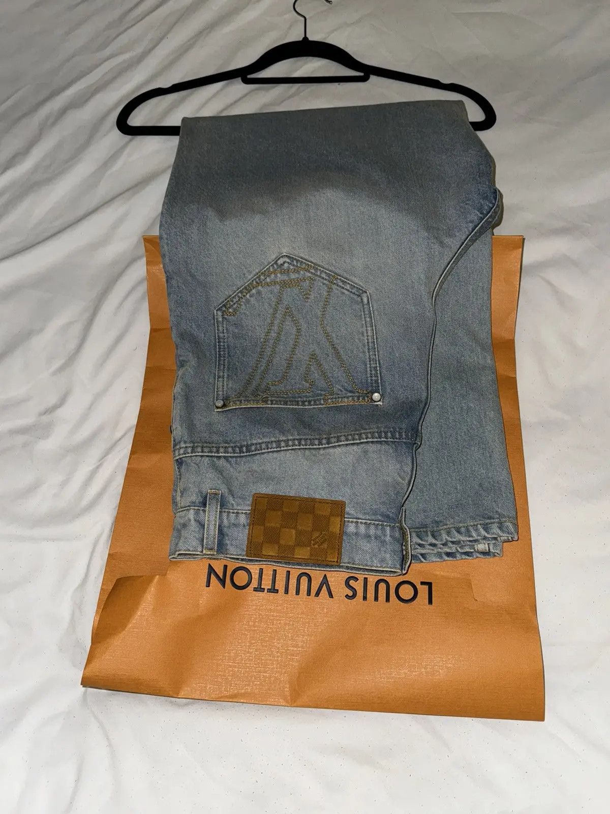 Louis Vuitton Louis Vuitton Wide Leg Fit Jeans Size US 30 / EU 46 - 5 Thumbnail