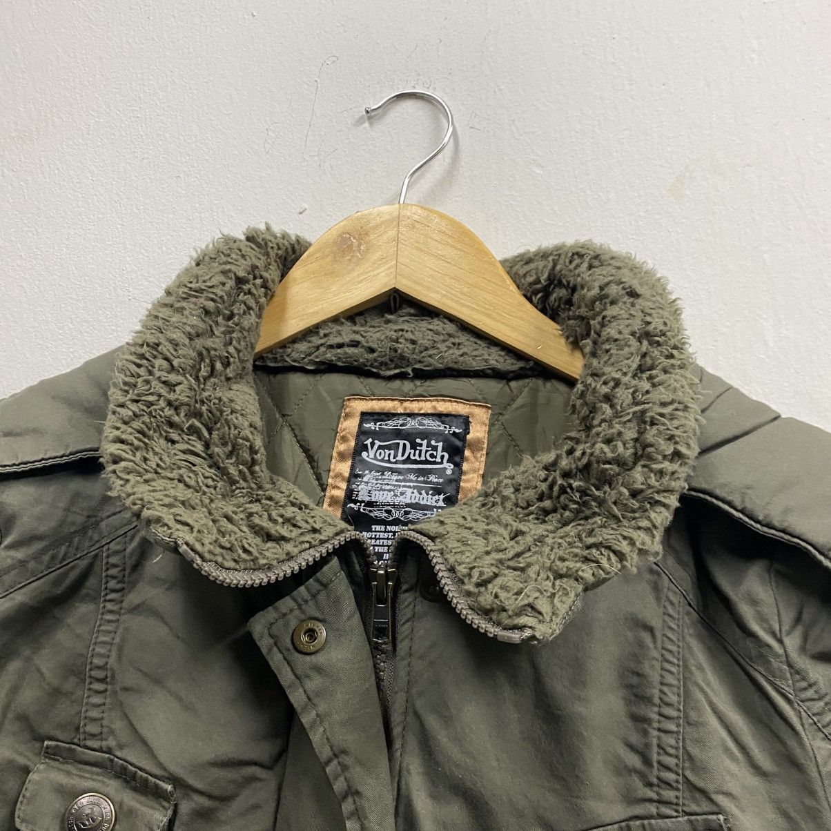 Von Dutch military green Von Dutch hooded jacket four front pockets Size US M / EU 48-50 / 2 - 11 Thumbnail