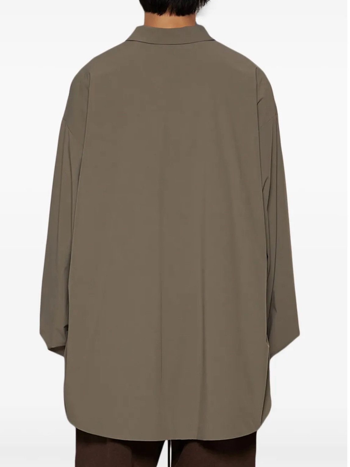 Fear of God FEAR OF GOD ESSENTIALS logo-patch oversized shirt size M Size US M / EU 48-50 / 2 - 5 Thumbnail