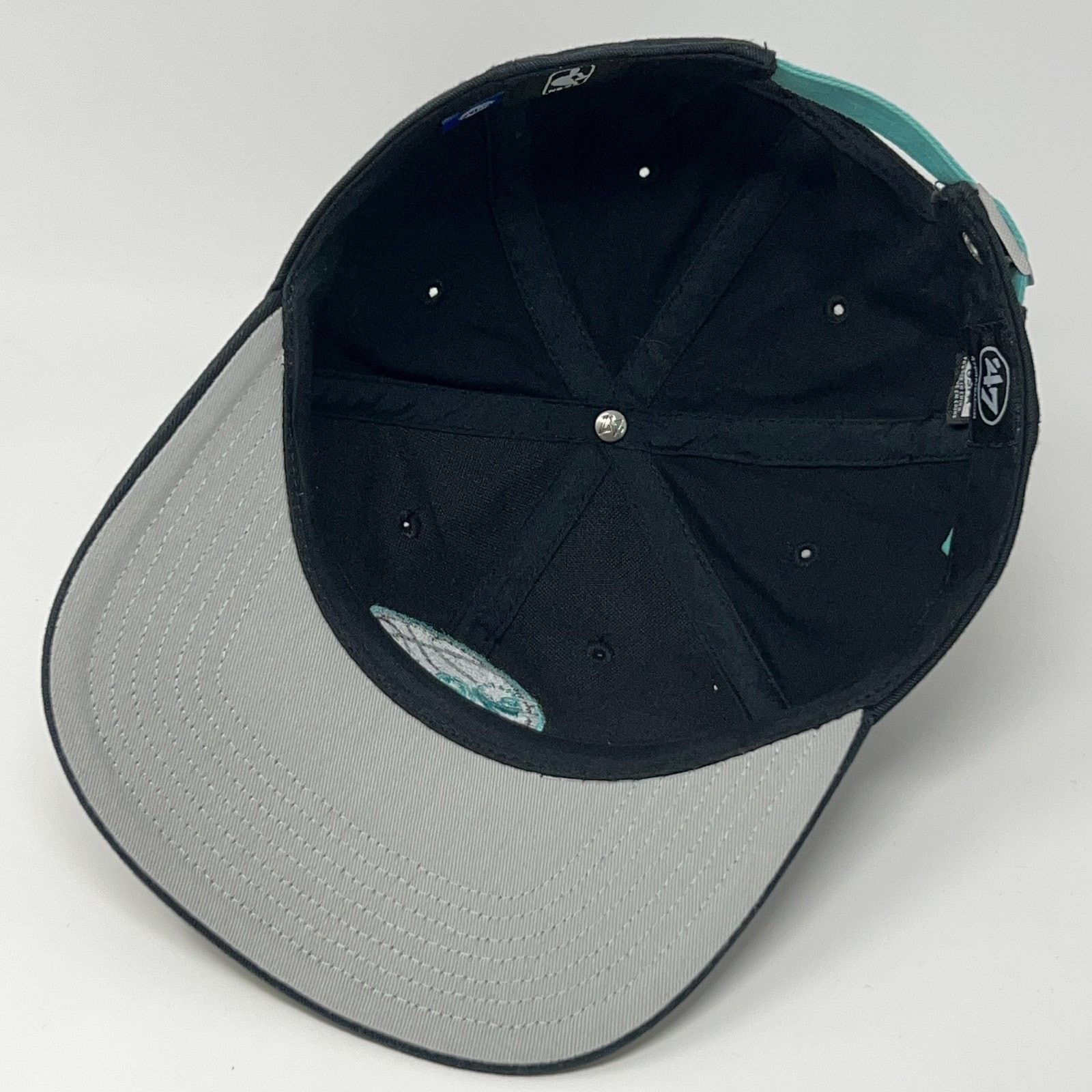 47 Brand Philadelphia 76ers x Diamond Supply Hat Baseball Cap Black Size ONE SIZE - 4 Thumbnail