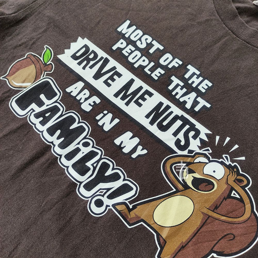 Vintage Vintage 00s Quote Tee Drive me Nuts Size US L / EU 52-54 / 3 - 2 Thumbnail