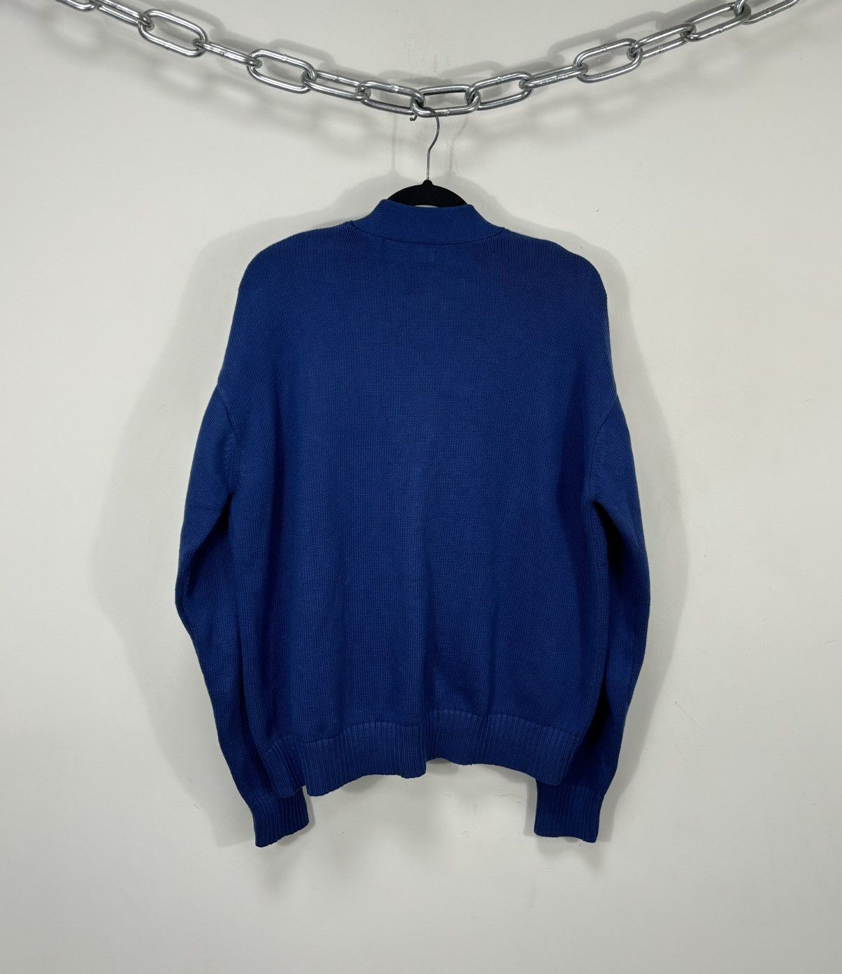 Other Mir Studio Bowl Club Y2K Blue Letterman Cardigan Sweater Size US M / EU 48-50 / 2 - 14 Thumbnail