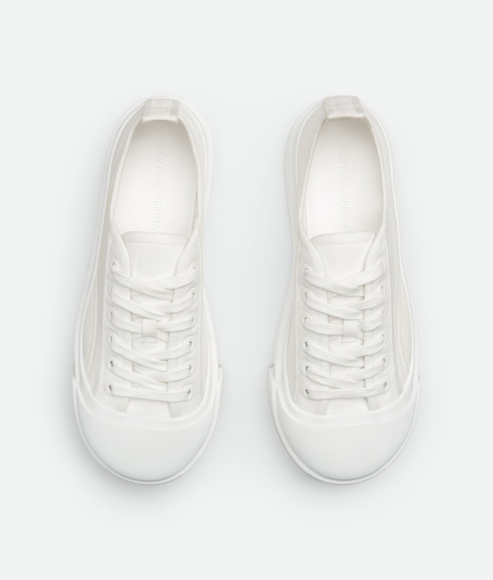 Bottega Veneta o1s1rm0925 Vulcan Platform Sneakers in White Size US 10 / IT 40 - 4 Thumbnail
