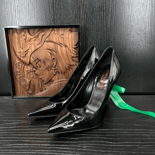 Saint Laurent Paris YSL Stiletto Heels Size US 6.5 / IT 36.5 - 1 Thumbnail