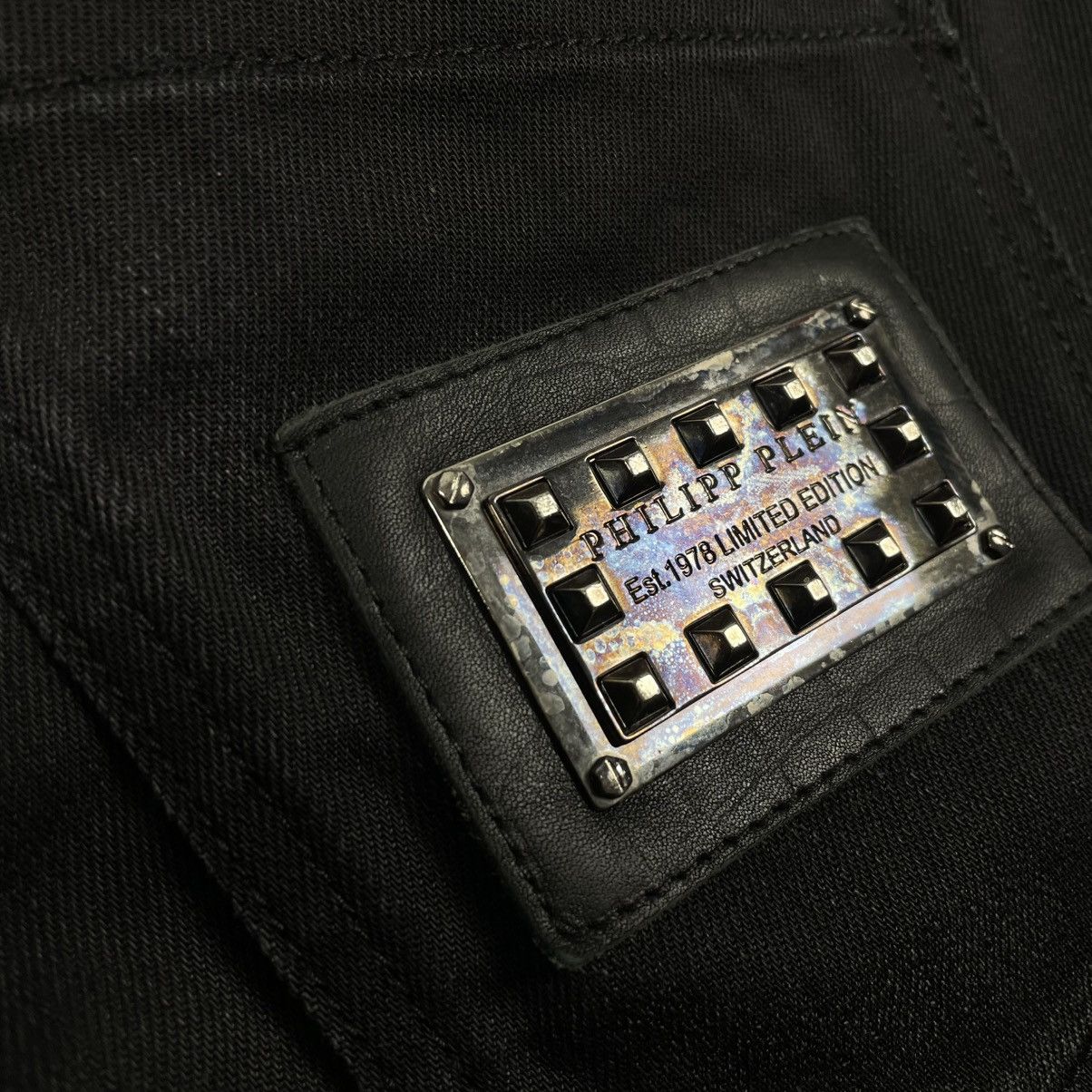 Philipp Plein Philipp Plein “Noir Cowboy” F/W2014 Limited Edition Jeans Size US 31 - 9 Thumbnail