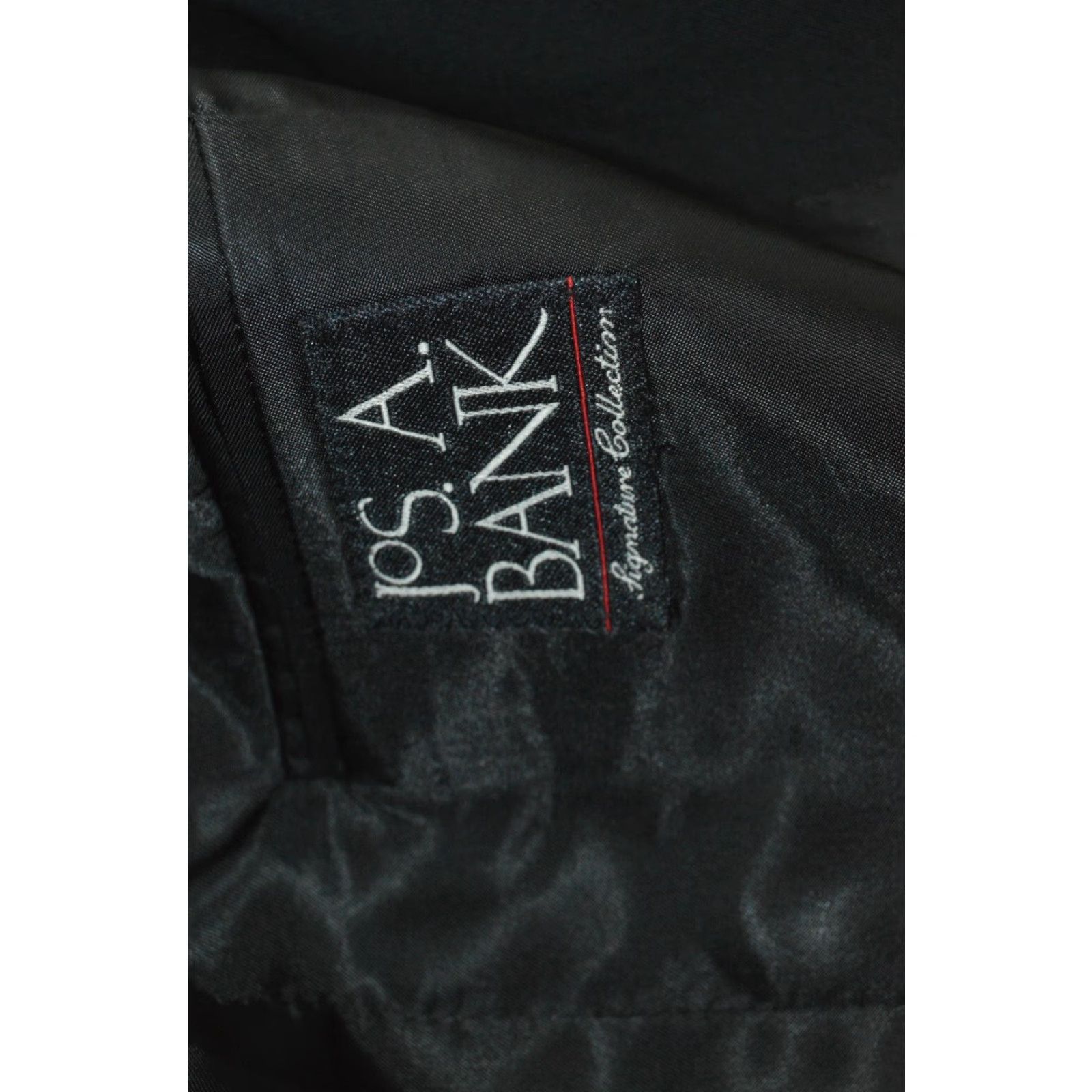 Jos. A. Bank Jos A Bank Blazer Sportscoat Men's 42L Black Wool Gold Buttons Size 42R - 7 Thumbnail