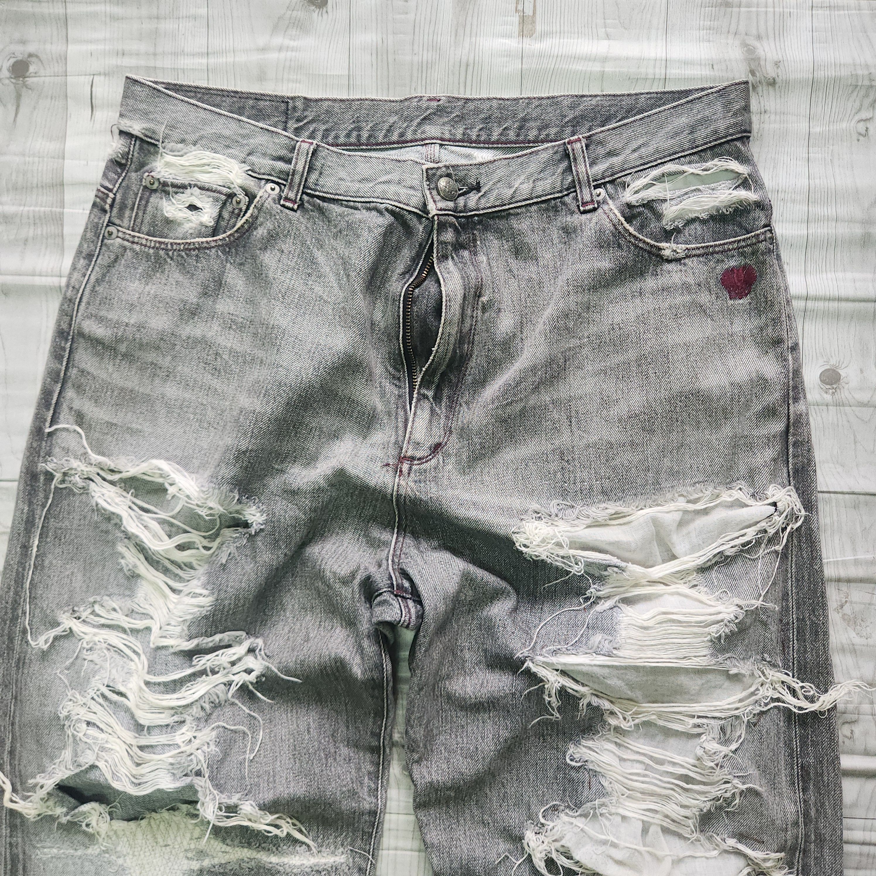 Wtaps WTAPS Dirty Trouser Denim Distressed Redline Selvedge Jeans Size US 36 / EU 52 - 3 Thumbnail
