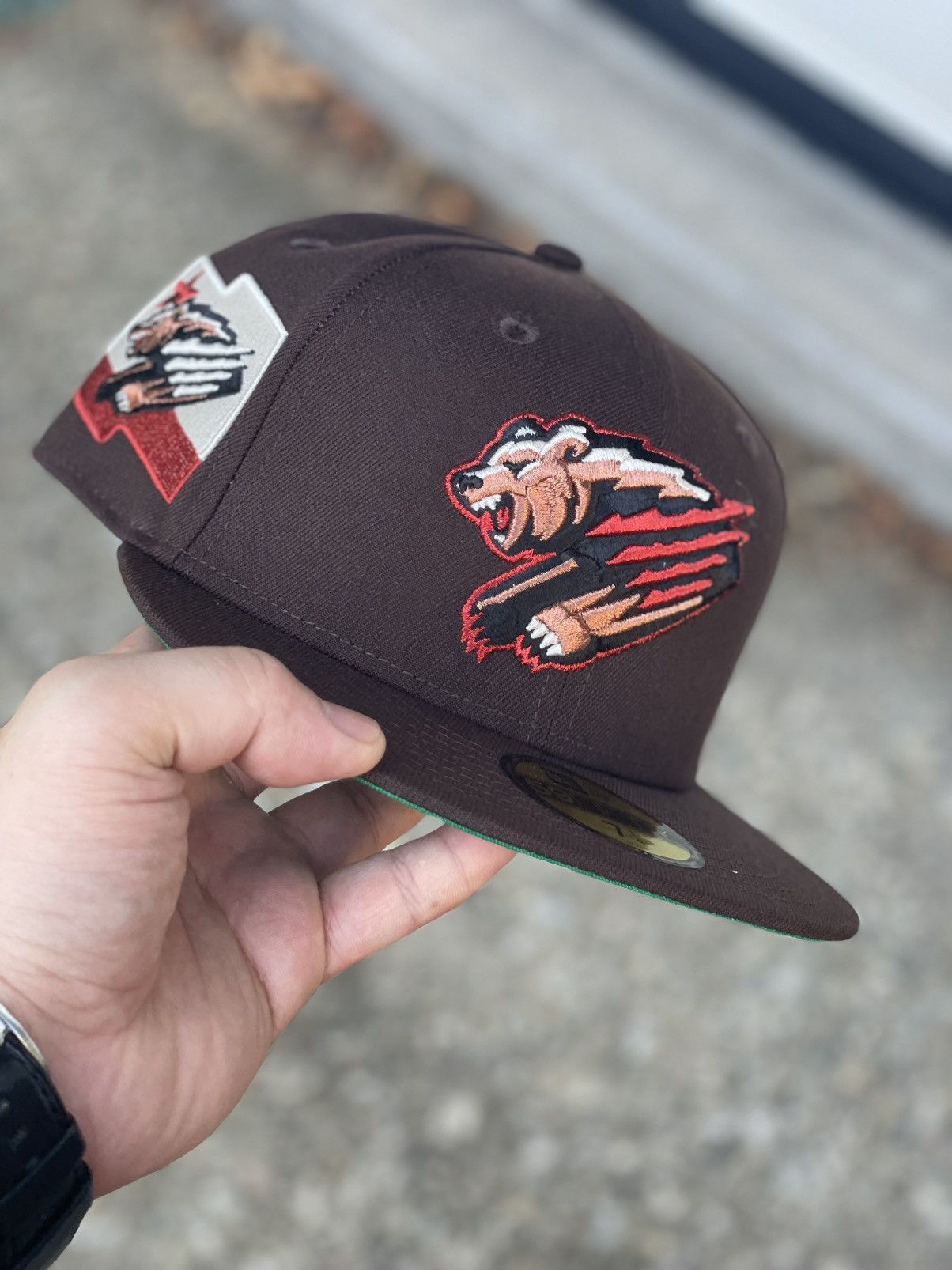 New Era × Topperz New Era 59fifty Fresno Grizzlies size 7 1/4 Size ONE SIZE - 1 Thumbnail