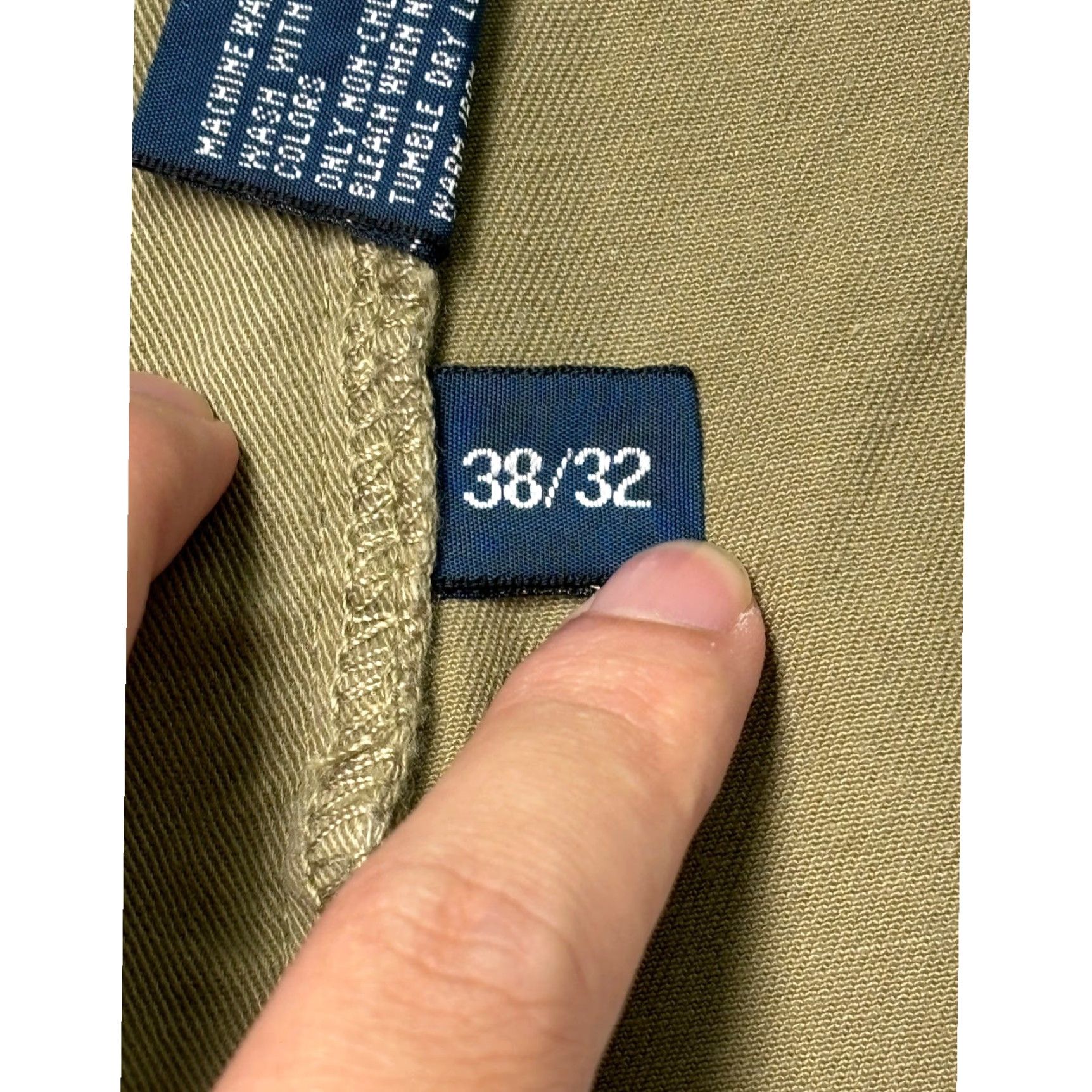 Polo Ralph Lauren VINTAGE Polo Ralph Lauren Mens Classic Chino Pants 38/32 Cotton Khaki Casual Size US M / EU 48-50 / 2 - 6 Thumbnail