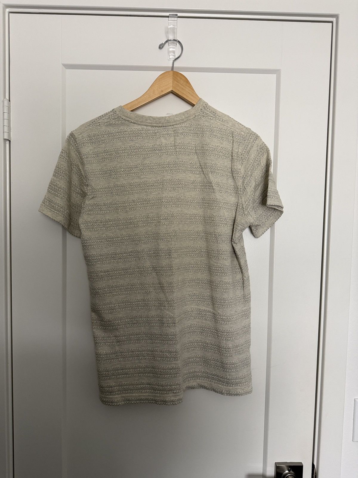 Norse Projects Norse Projects Niels Indigo Texture Stripe T Shirt Size US S / EU 44-46 / 1 - 5 Thumbnail