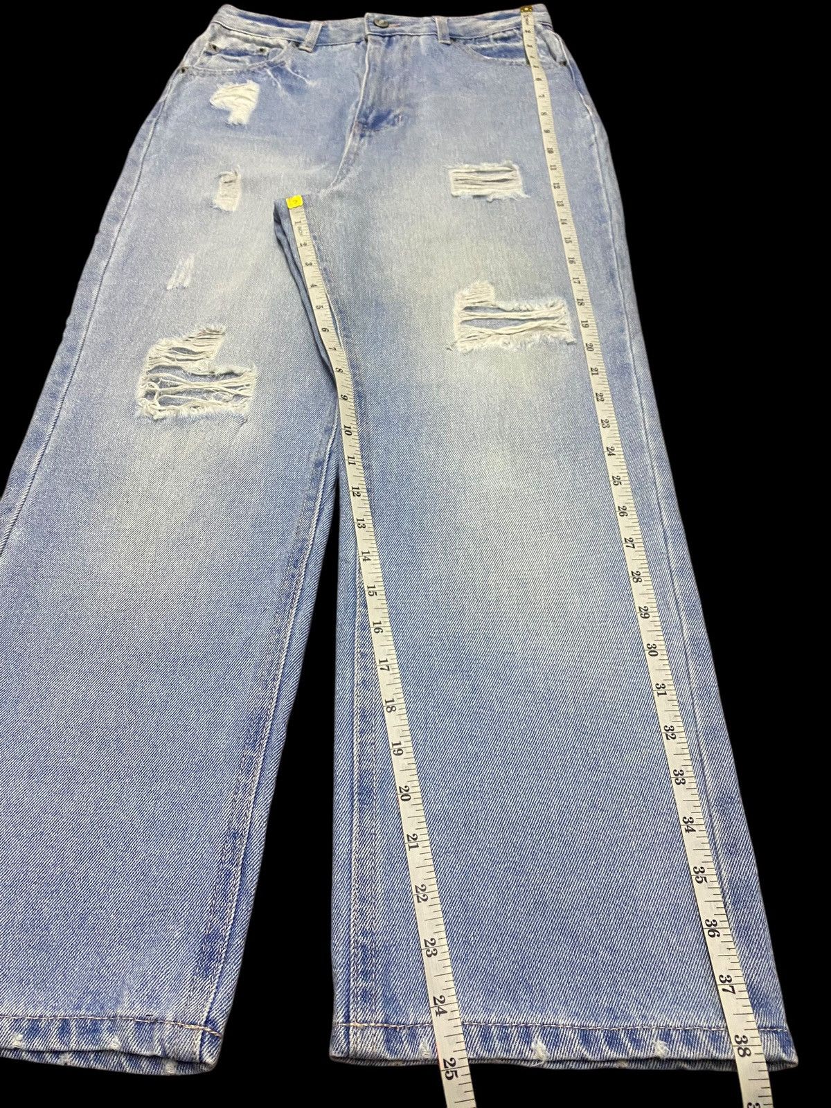 Japanese Brand Vintage Japanese Chipclip Faded Wash Distressed Style Jeans Size US 28 / EU 44 - 13 Thumbnail