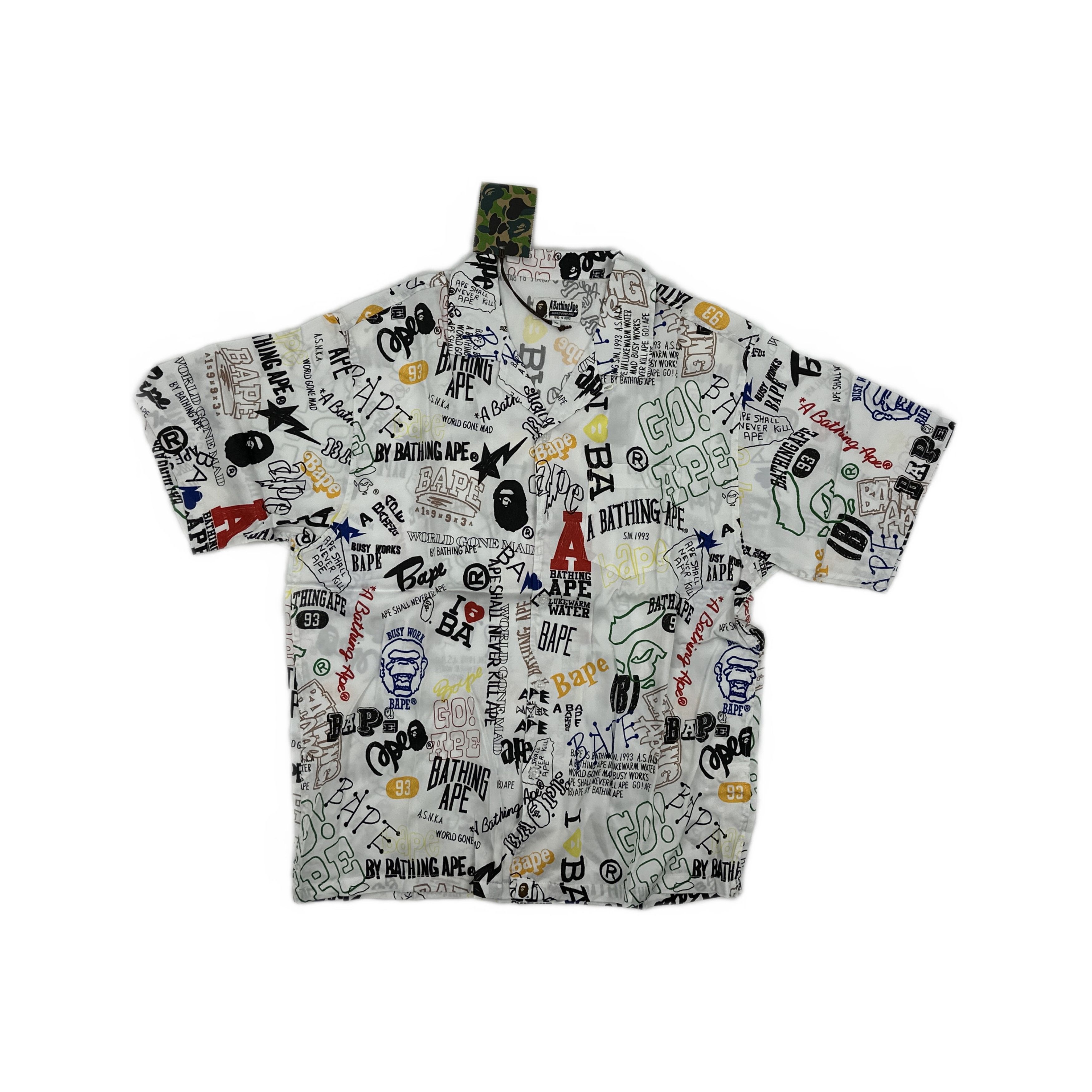 Bape A Bathing Ape Graphic Print Shirt Size XL Size US XL / EU 56 / 4 - 1 Thumbnail