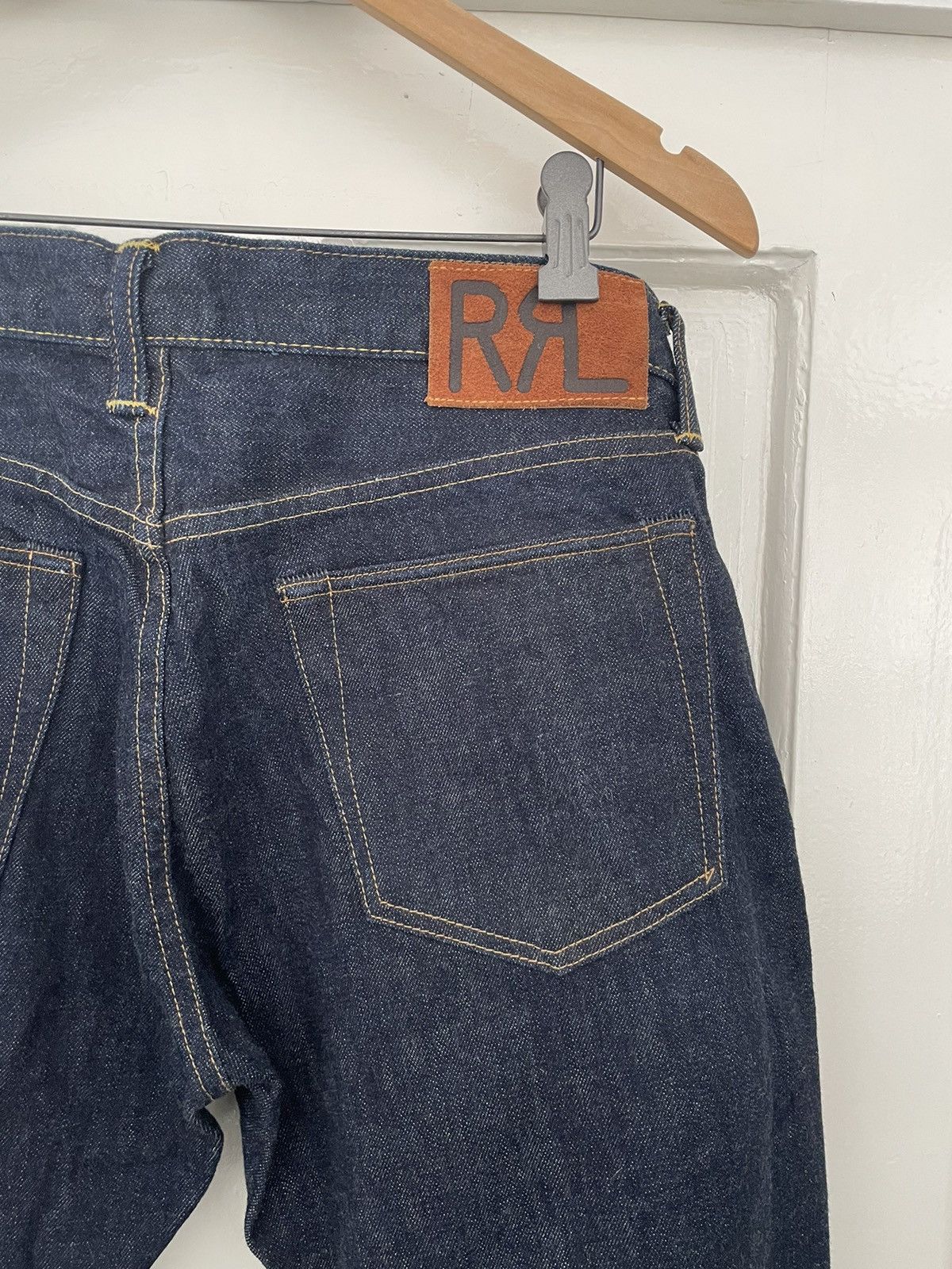 Japanese Brand × RRL Ralph Lauren × Vintage RRL Selvedge Denim USA Size US 32 / EU 48 - 6 Thumbnail