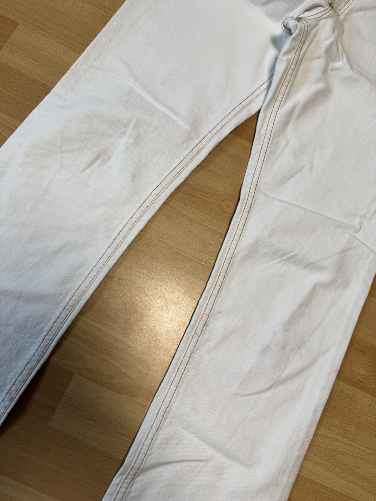 Roberto Cavalli Roberto Cavalli mainline straight fit Jeans white Size US 32 / EU 48 - 9 Thumbnail