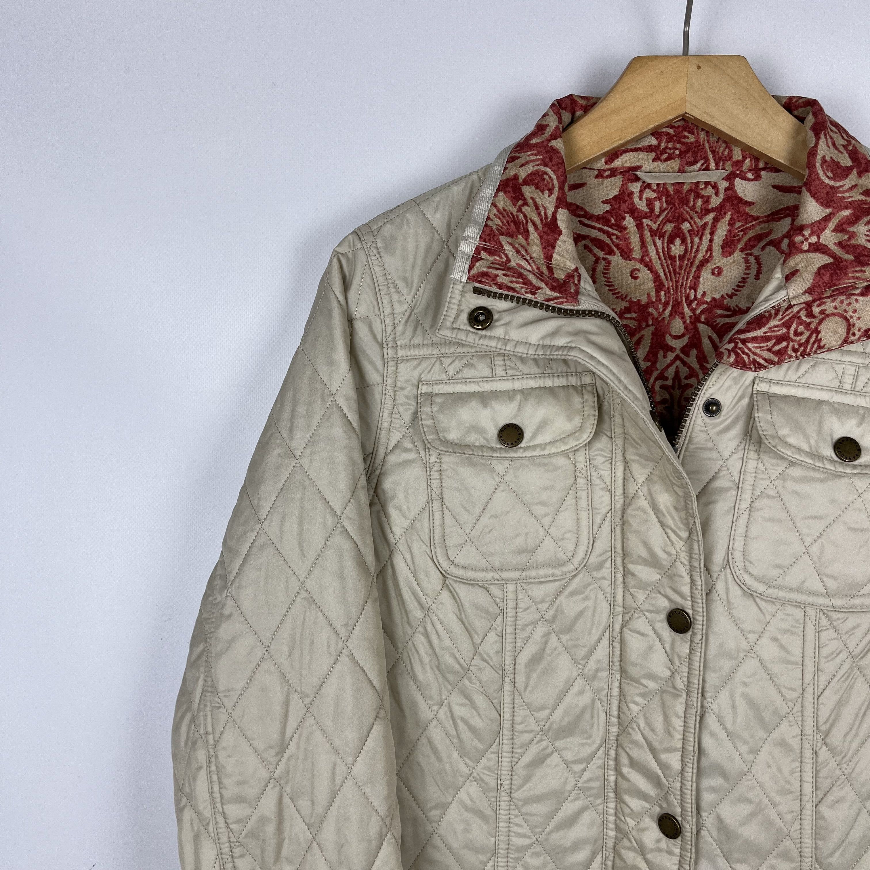 Barbour Ladies Barbour Morris Utility Quilted Jacket Size M / US 6-8 / IT 42-44 - 3 Thumbnail