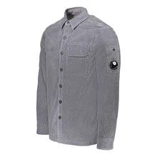 C.P. Company o1y1224 Solid Color Shirt in Grey Size US XS / EU 42 / 0 - 3 Thumbnail