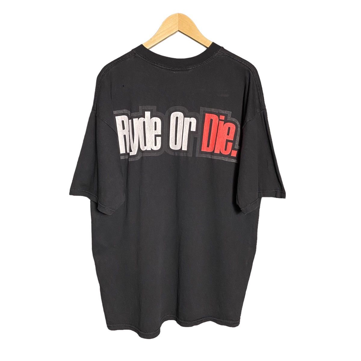 Ruff Ryders × Vintage Vintage 1988 Ruff Ryder DMX Ryde Or Die U.S.A Hiphop Rap Tee Size US XL / EU 56 / 4 - 2 Thumbnail