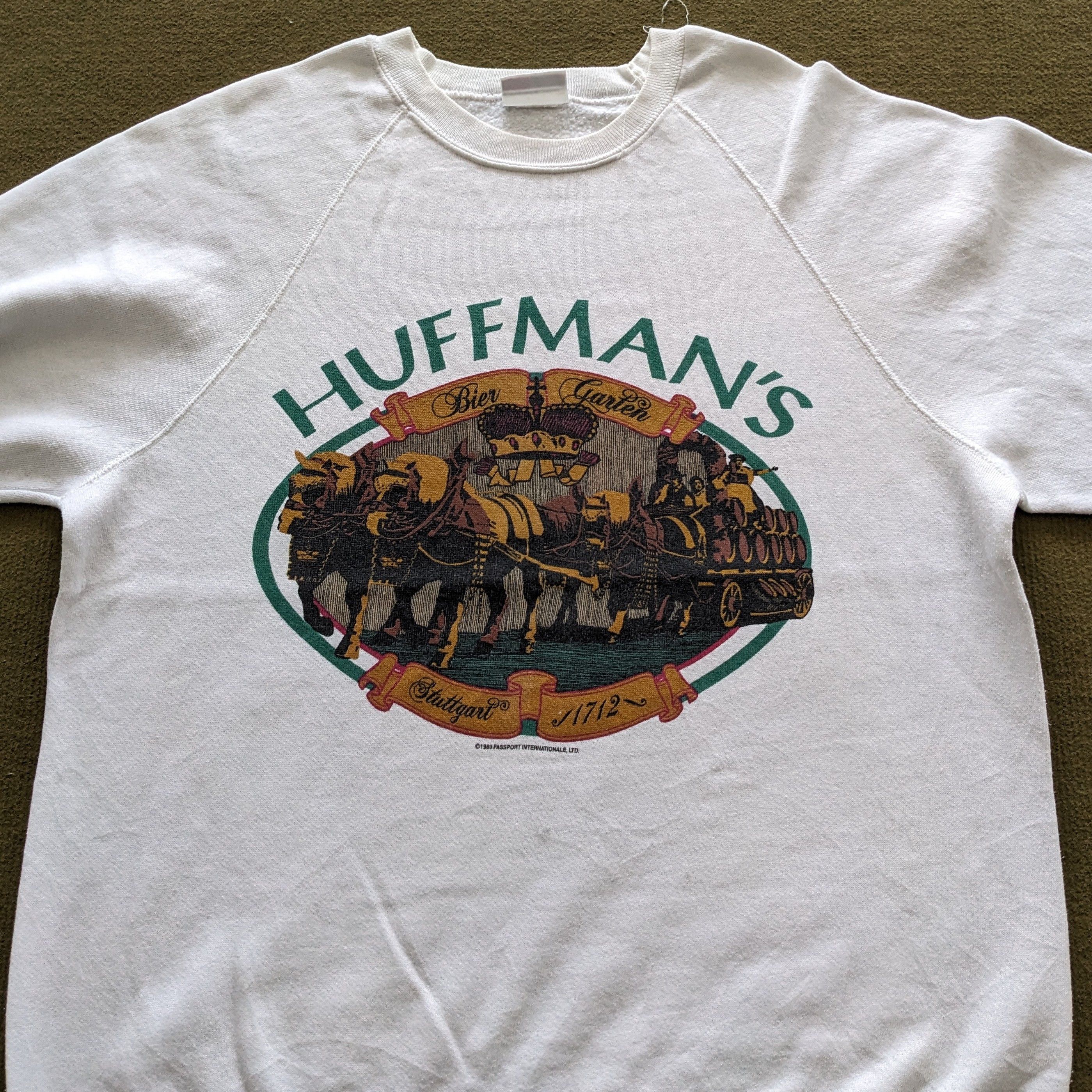 Other Vintage HUFFMAN'S Crewneck Sweatshirt Size US M / EU 48-50 / 2 - 2 Thumbnail
