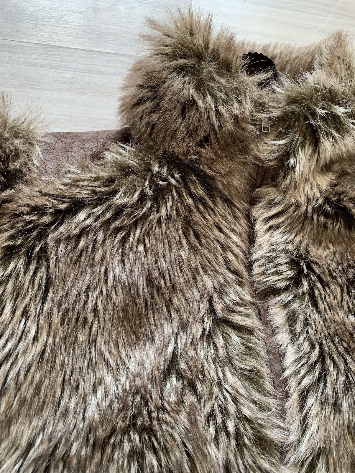Hysteric Glamour × Japanese Brand × Le Grande Bleu (L.G.B.) Fuzzy MK One wmns Y2K Fur jacket ifsixwasnine LGB styled Size US M / EU 48-50 / 2 - 7 Thumbnail