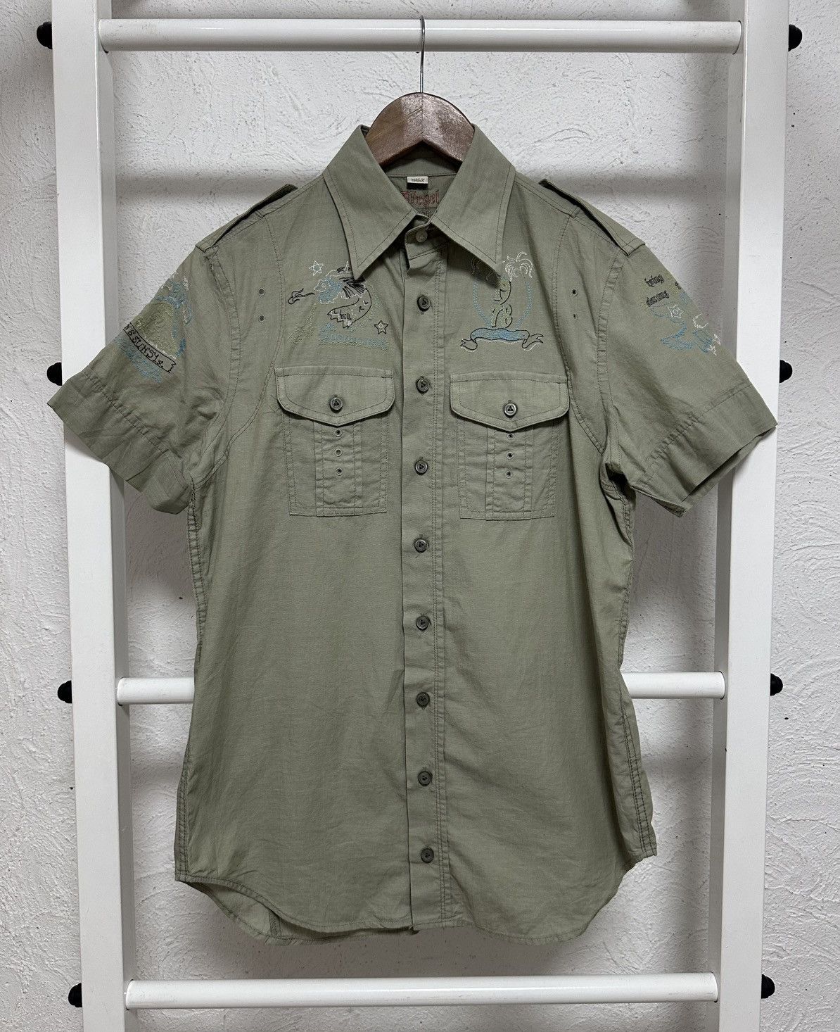 Diesel Diesel Polo Shirt Size S Avant-Garde Japanese Style Y2K 2000 Size S / US 4 / IT 40 - 1 Thumbnail