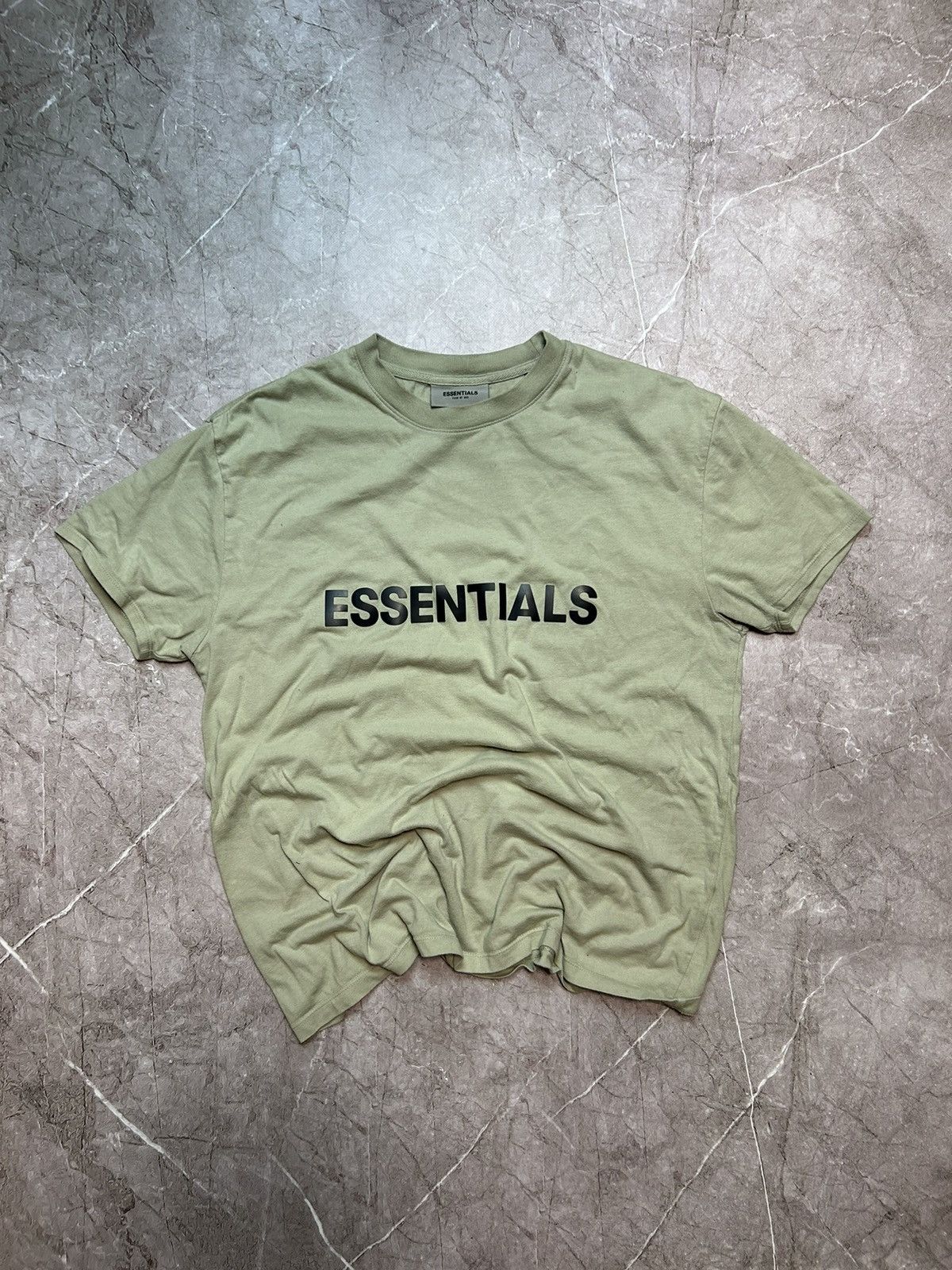 Designer × Essentials × Fear of God Essentials Fear of God Tee 3d Boxy Oversized T-Shirt Size US M / EU 48-50 / 2 - 1 Thumbnail