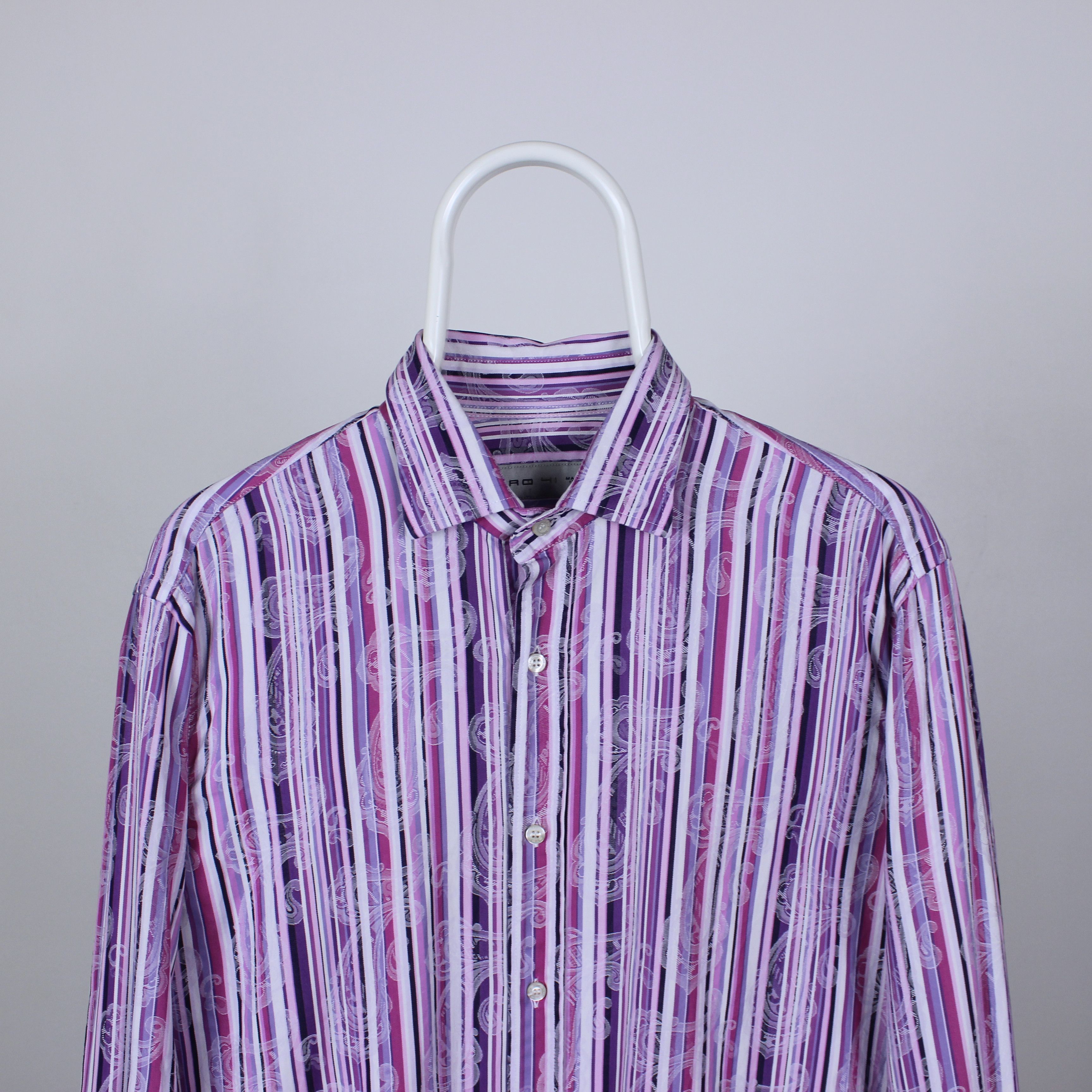 Etro Etro shirt buttons ups flowers multi 41 M L Size US M / EU 48-50 / 2 - 6 Thumbnail