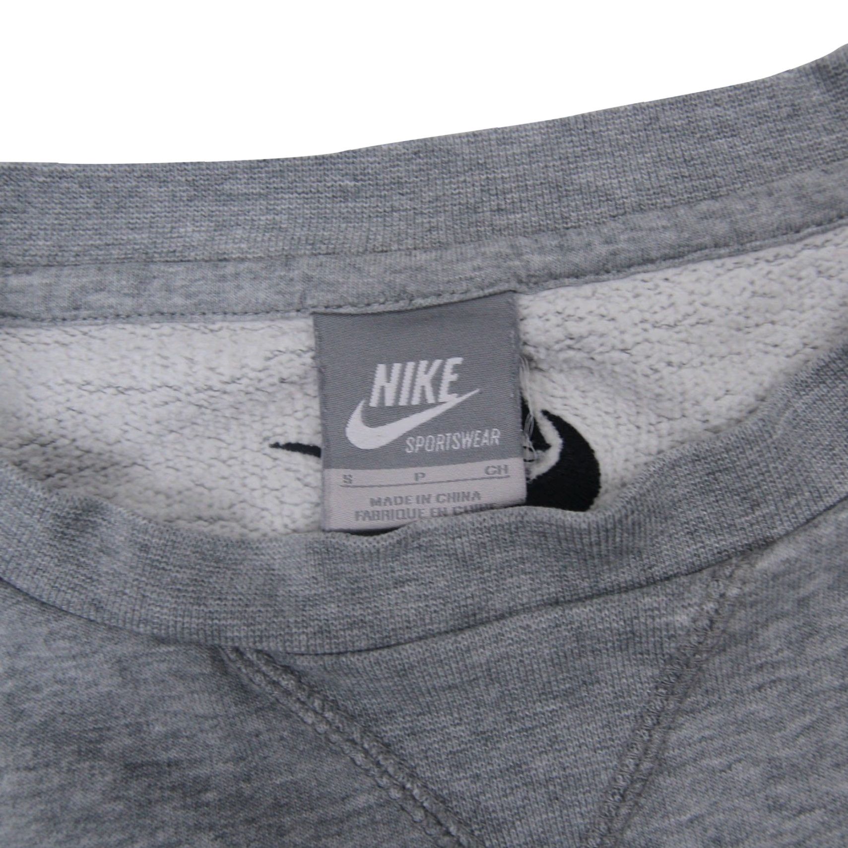 VINTAGE Nike Penny Hardway Penny's and Posite's Five Sweatshirt Shirt Mens Small Gray Pullover 1 cent logo