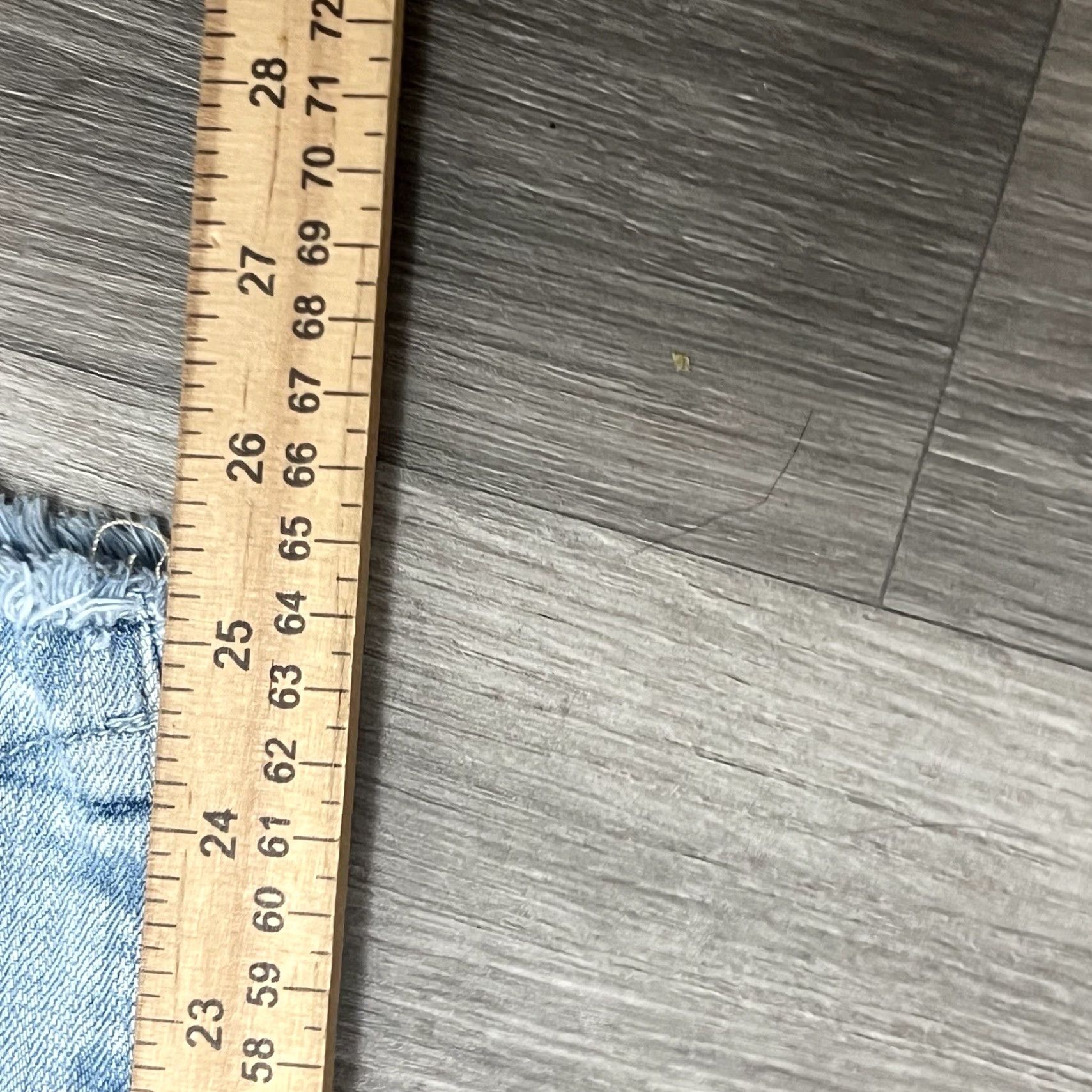 Anthropologie VINTAGE Anthropologie Jeans Womens 27x26 Pilcro & Letterpress Hyphen Patched Distressed Jeans Regular Blue 90s Womens Size 27" / US 4 / IT 40 - 5 Thumbnail