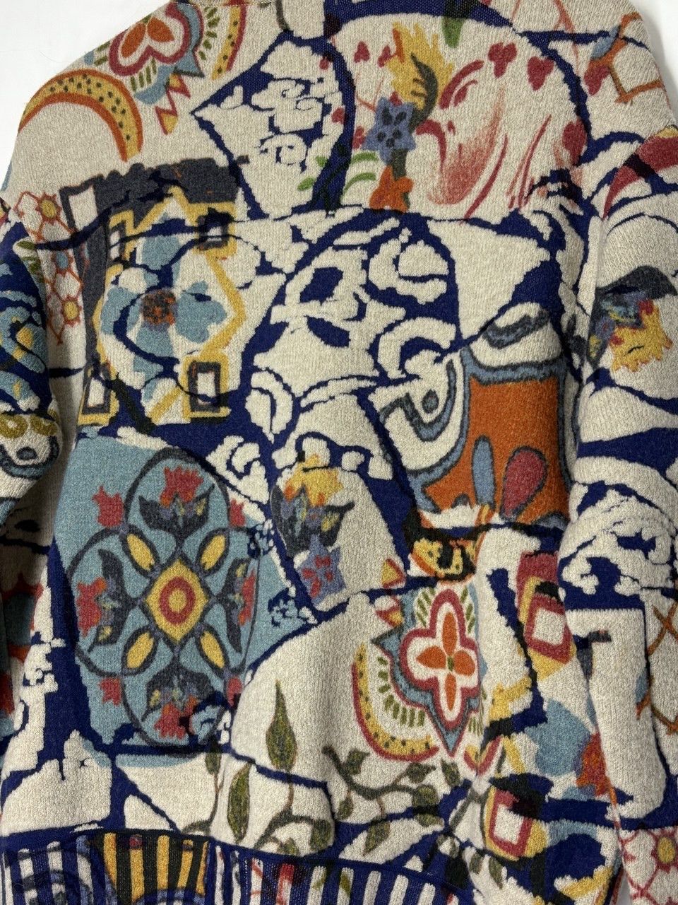 Other Ivko Wool Printed Bomber Jacket Trencar Pattern Front Zip Size S / US 4 / IT 40 - 9 Thumbnail
